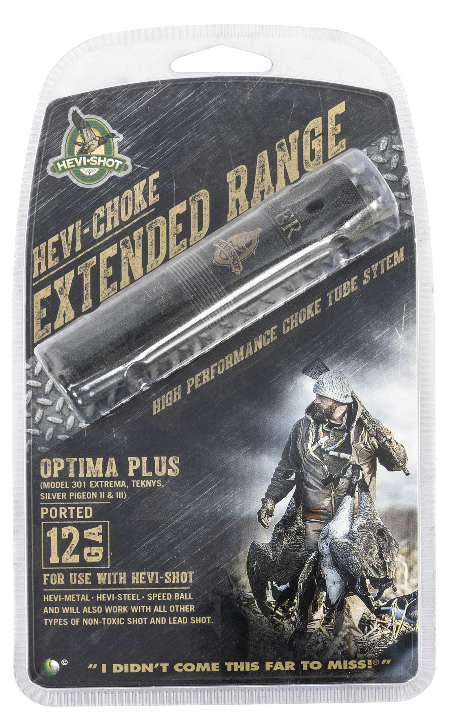 Hevishot Hevi-Choke Waterfowl Beretta Optima Plus 12 Gauge Extended Range Ported Choke Tube