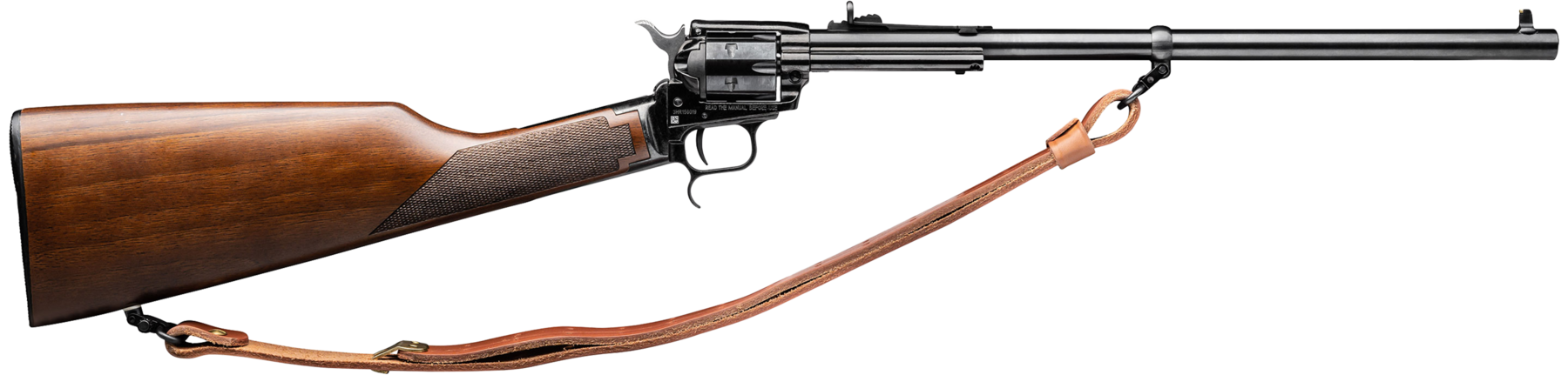 Heritage Mfg Rough Rider Rancher 22 LR 16.12" 6-Shot SAO Rifle - Walnut Stock