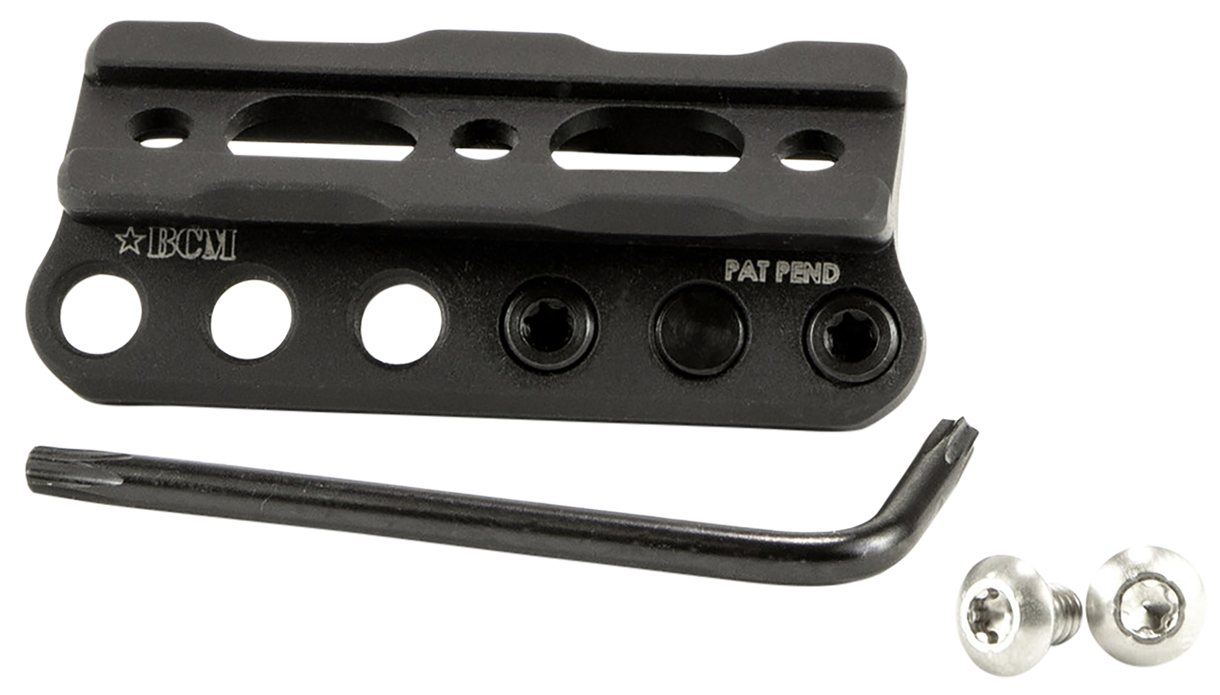 BCM SLMKM Modular Scout Light Mount KeyMod Black Aluminum