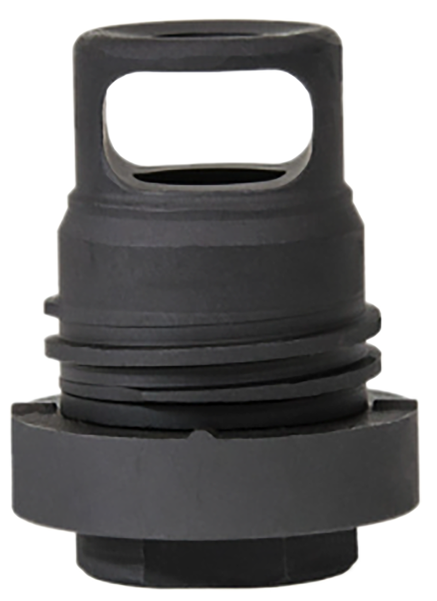 Yankee Hill Mini Phantom 5.56x45mm NATO 1/2x28 Q.D. Muzzle Brake - Black Melonite Steel 1.60"