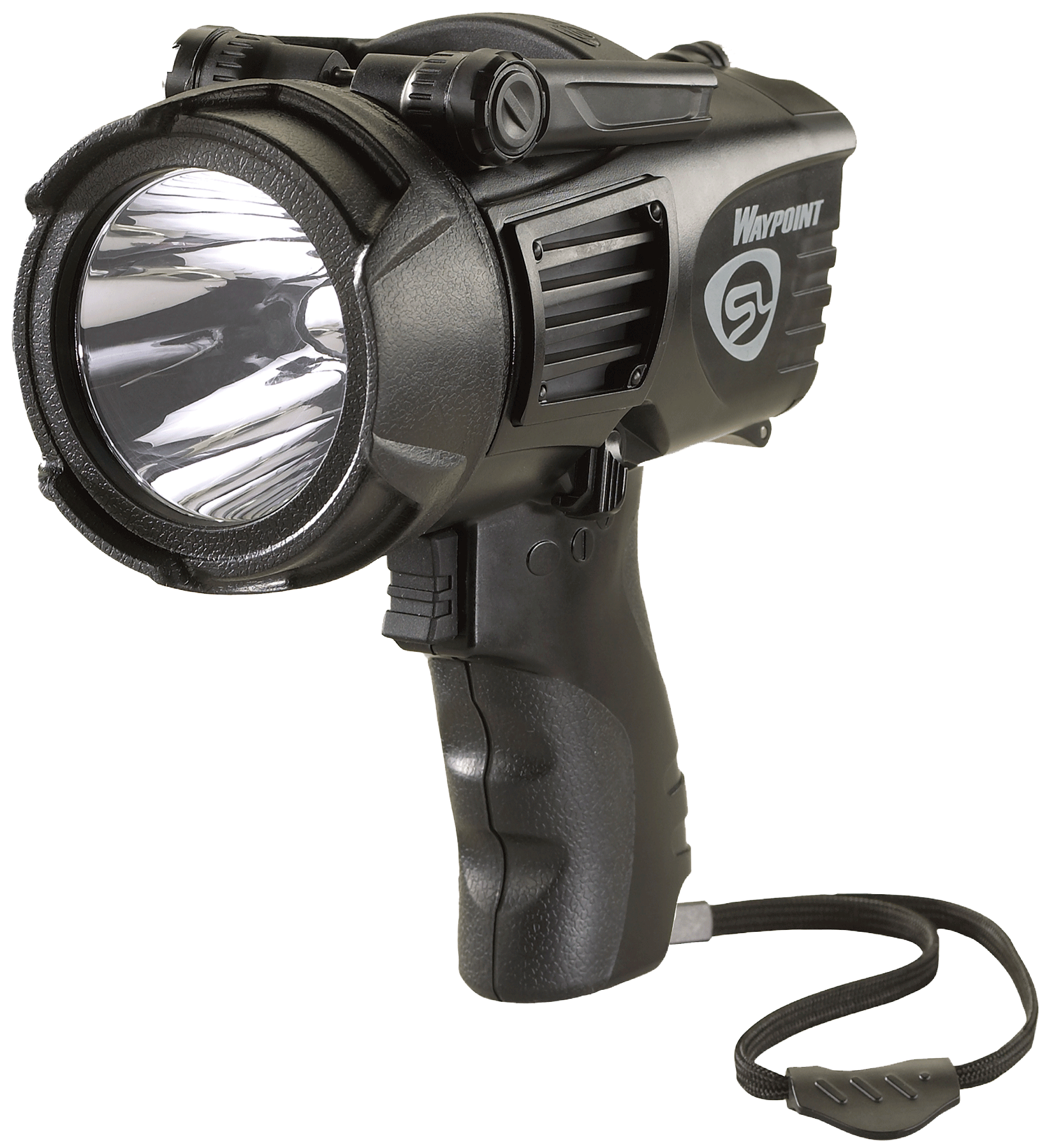Streamlight WayPoint 40/550 Lumens LED Spotlight - Black Polycarbonate 625-Meter Pistol-Grip