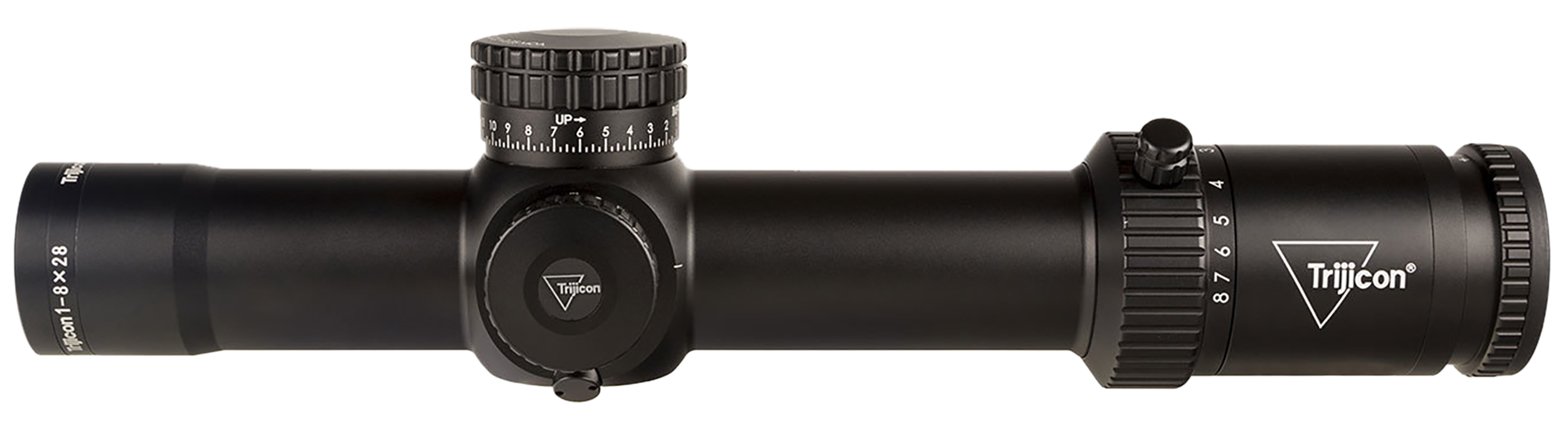 Trijicon Credo HX 1-8x28mm 34mm Tube LED Illuminated Red/Green MOA Segmented Circle Riflescope - Satin Black
