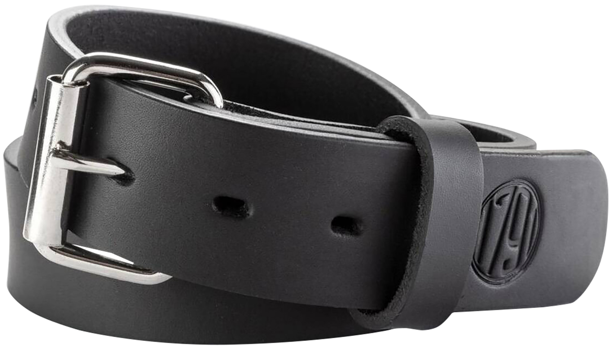 1791 Gunleather BLT-01 Gun Belt Stealth Black Leather 46/50 1.50" Buckle Closure