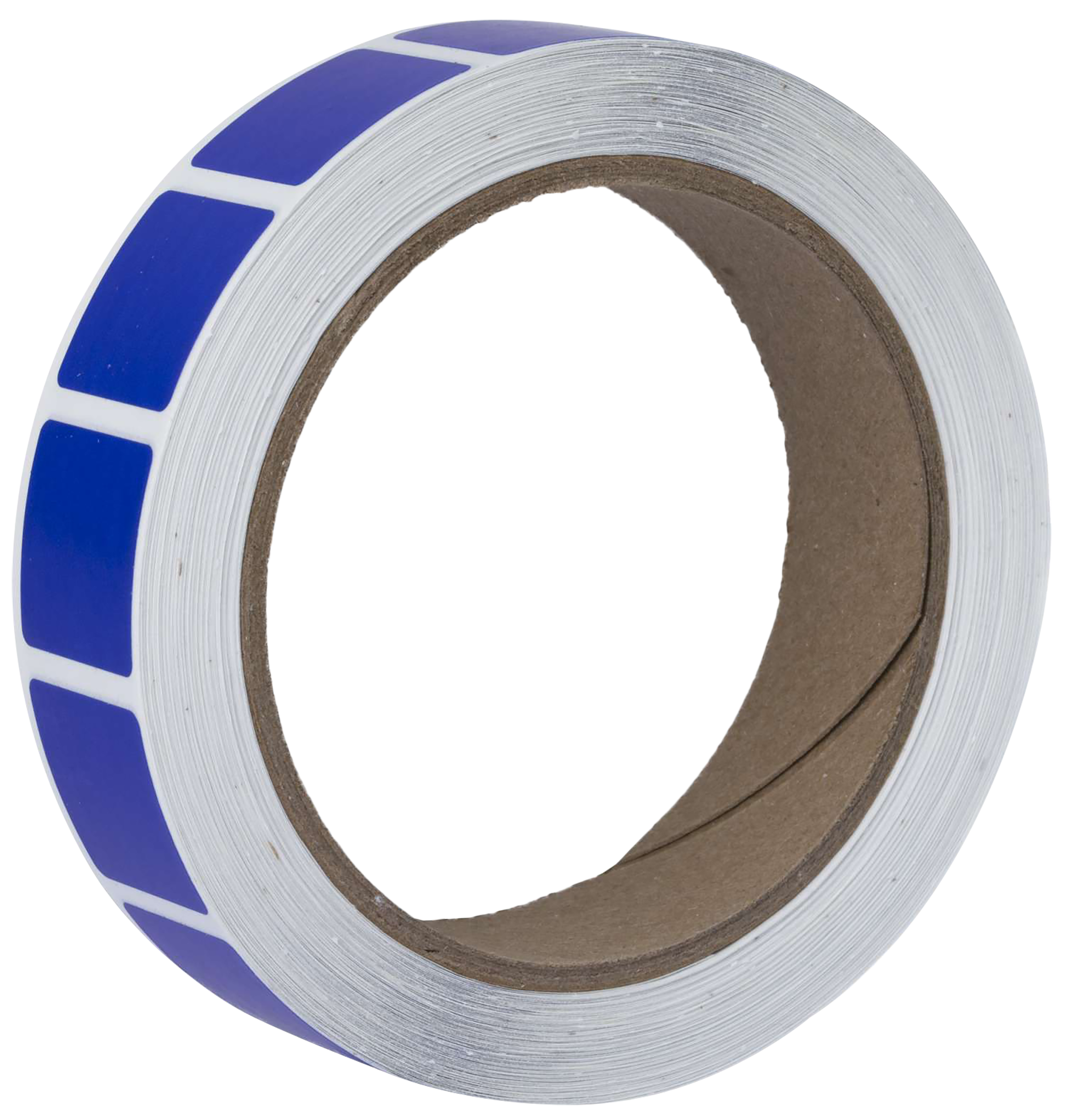 Action Target Square Blue Target Pasters 7/8" Self-Adhesive 1000 Per Roll
