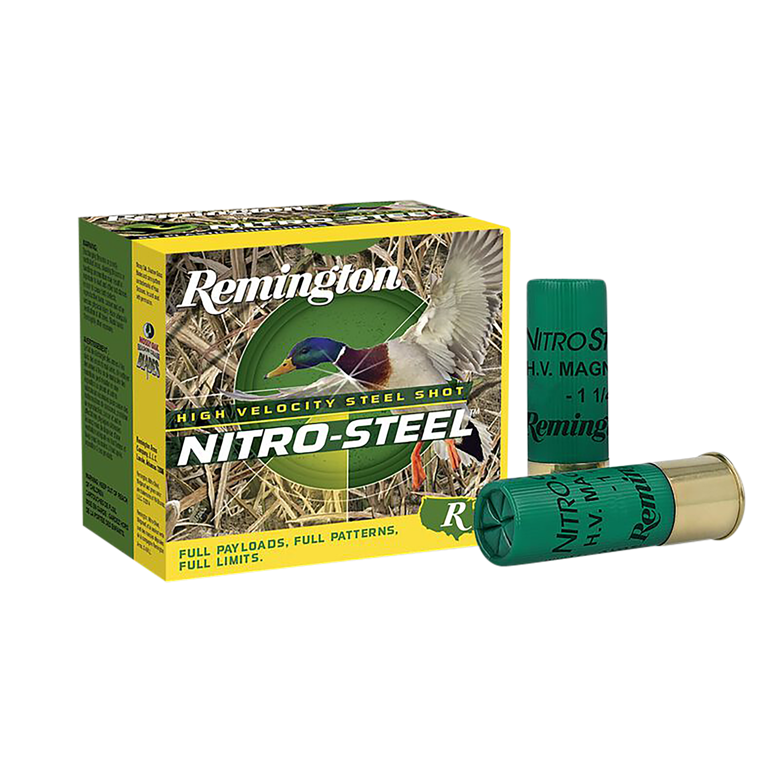 Remington Ammunition Nitro-Steel High Velocity 12 Gauge 3" 1 3/8 oz #4 Shot - Box or Case
