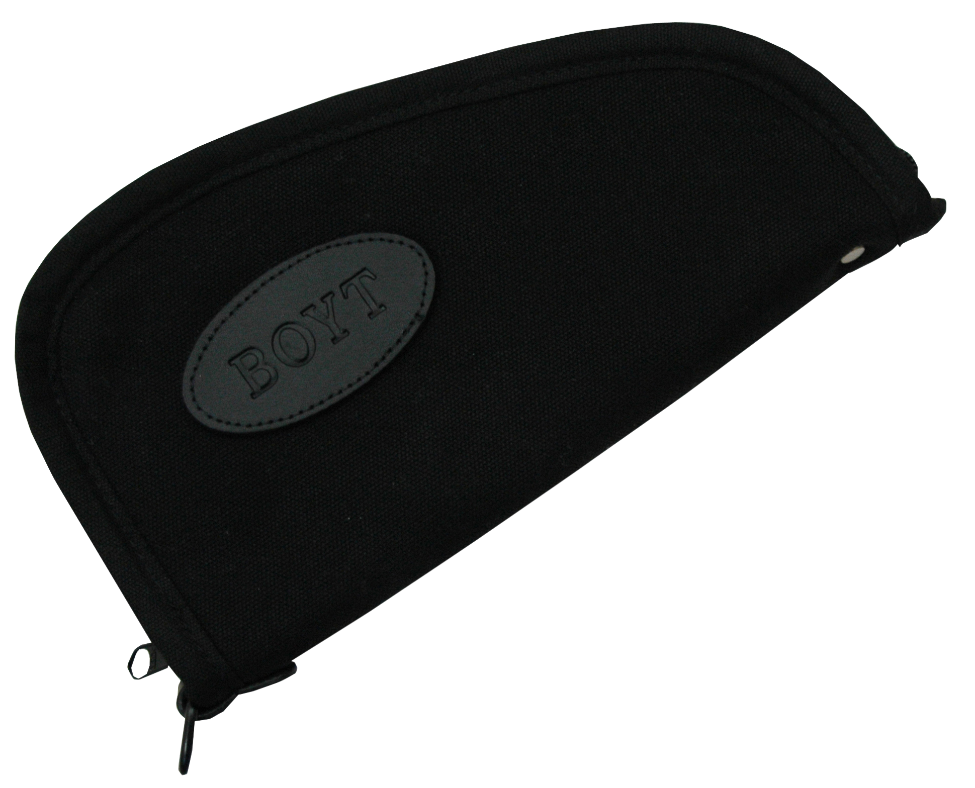 Boyt Harness Heart-Shaped Pistol Rug 10" Waxed Canvas Black Handgun Case