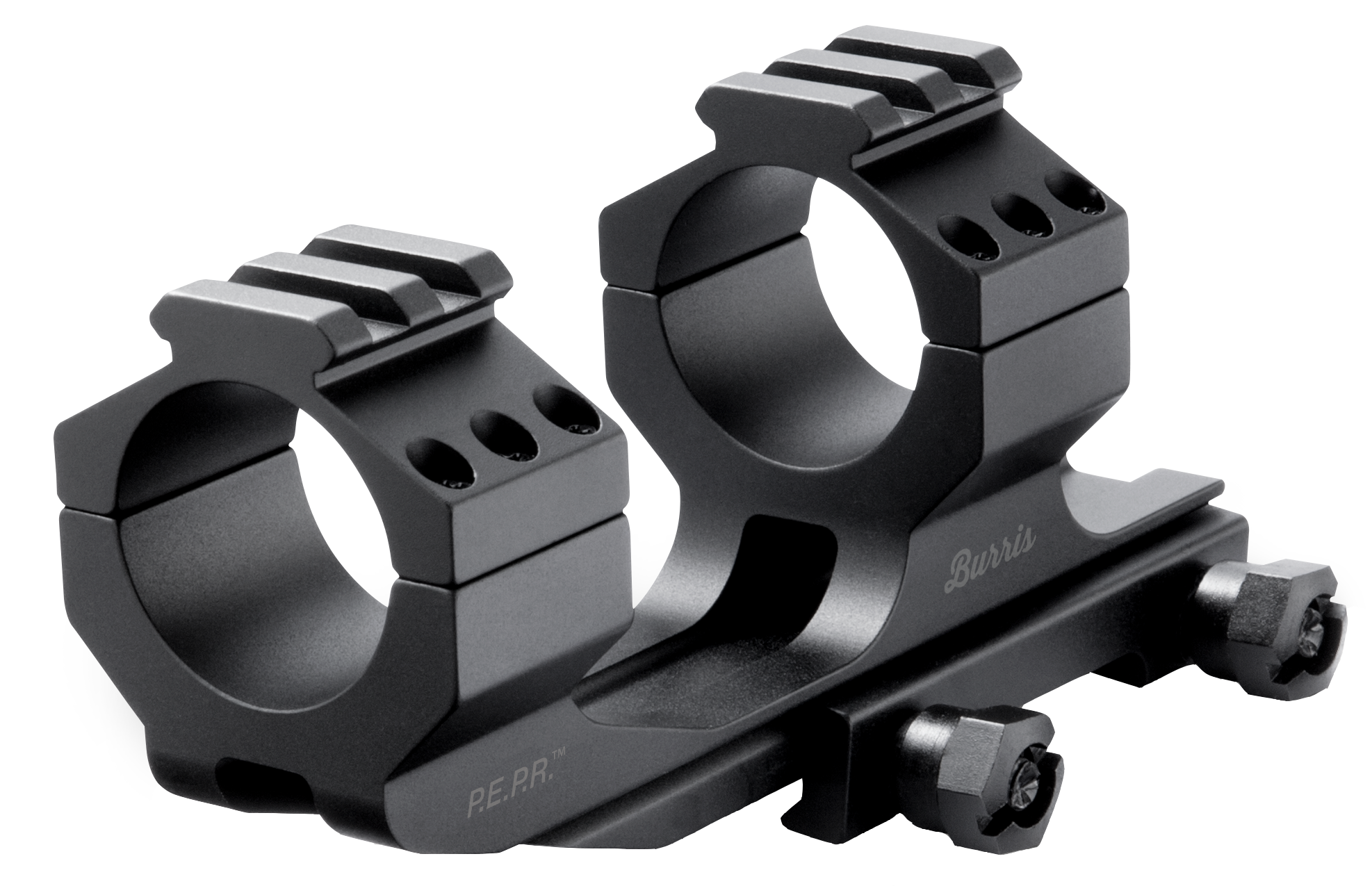 Burris AR-P.E.P.R 30mm Scope Mount Matte Black Steel - Cantilever 1-Pc Picatinny/Weaver