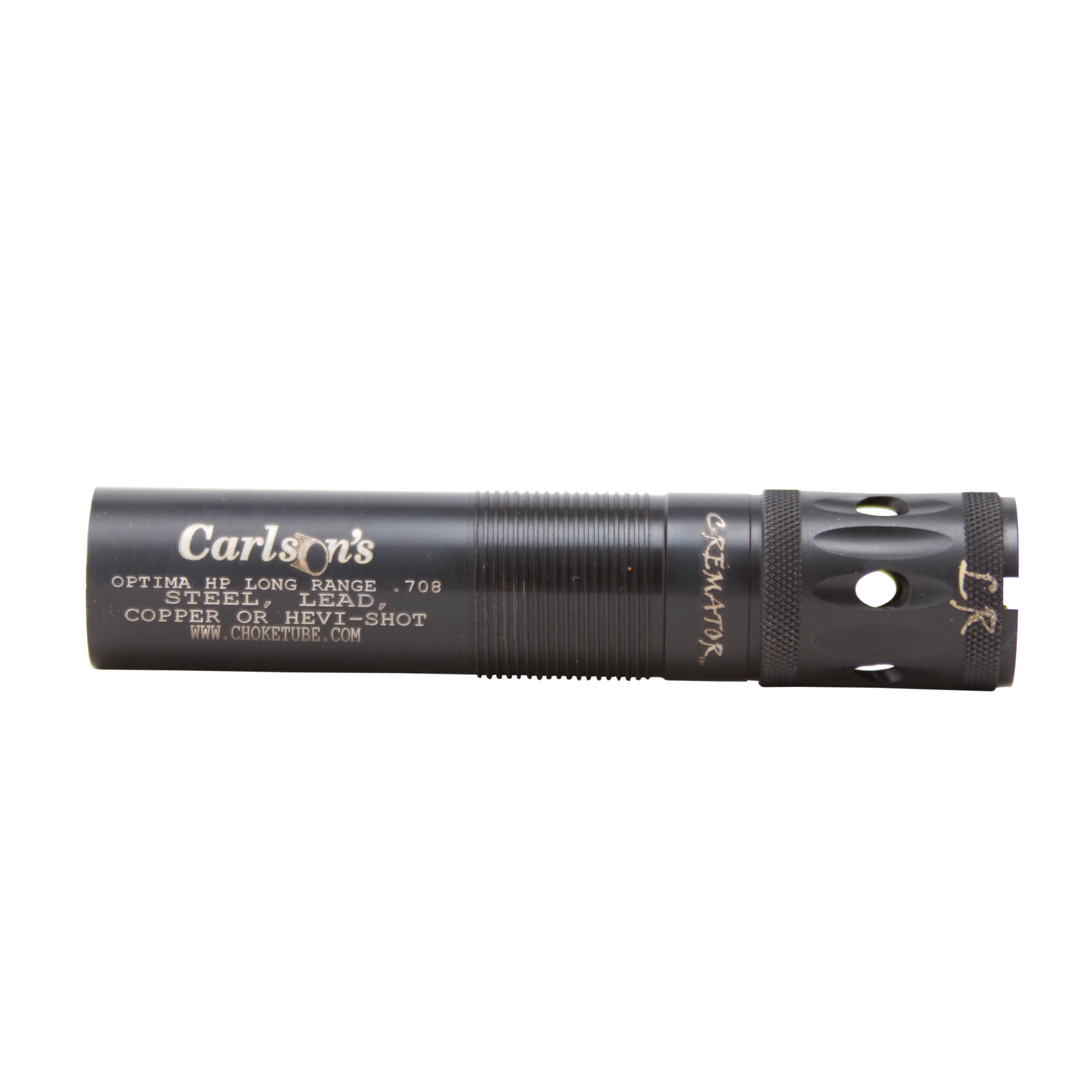 Carlsons Cremator Beretta Optima HP 12 Gauge Long Range Ported Choke Tube - 17-4 Stainless Steel