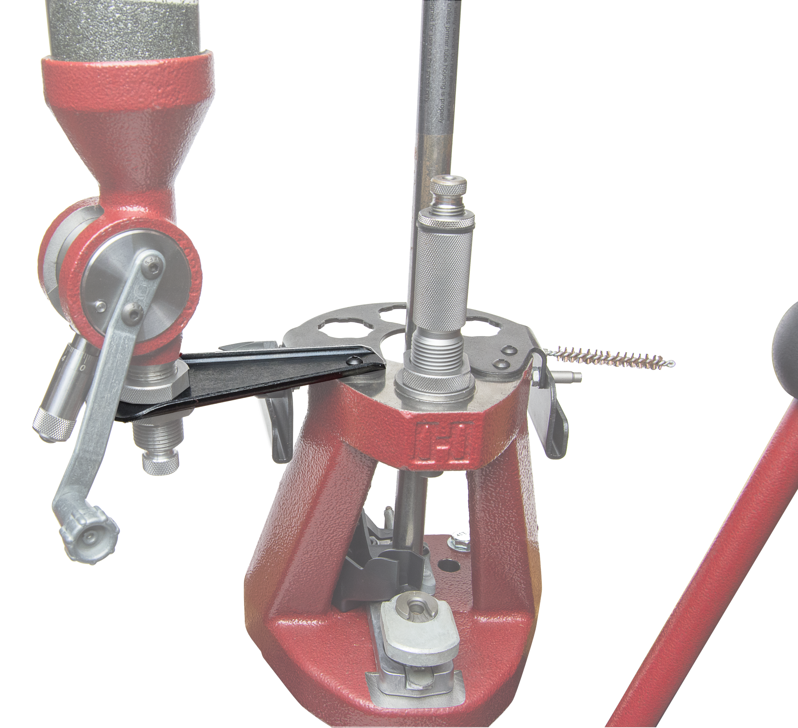 Hornady Lock-N-Load Iron Press Powder Measure Bracket - Silver