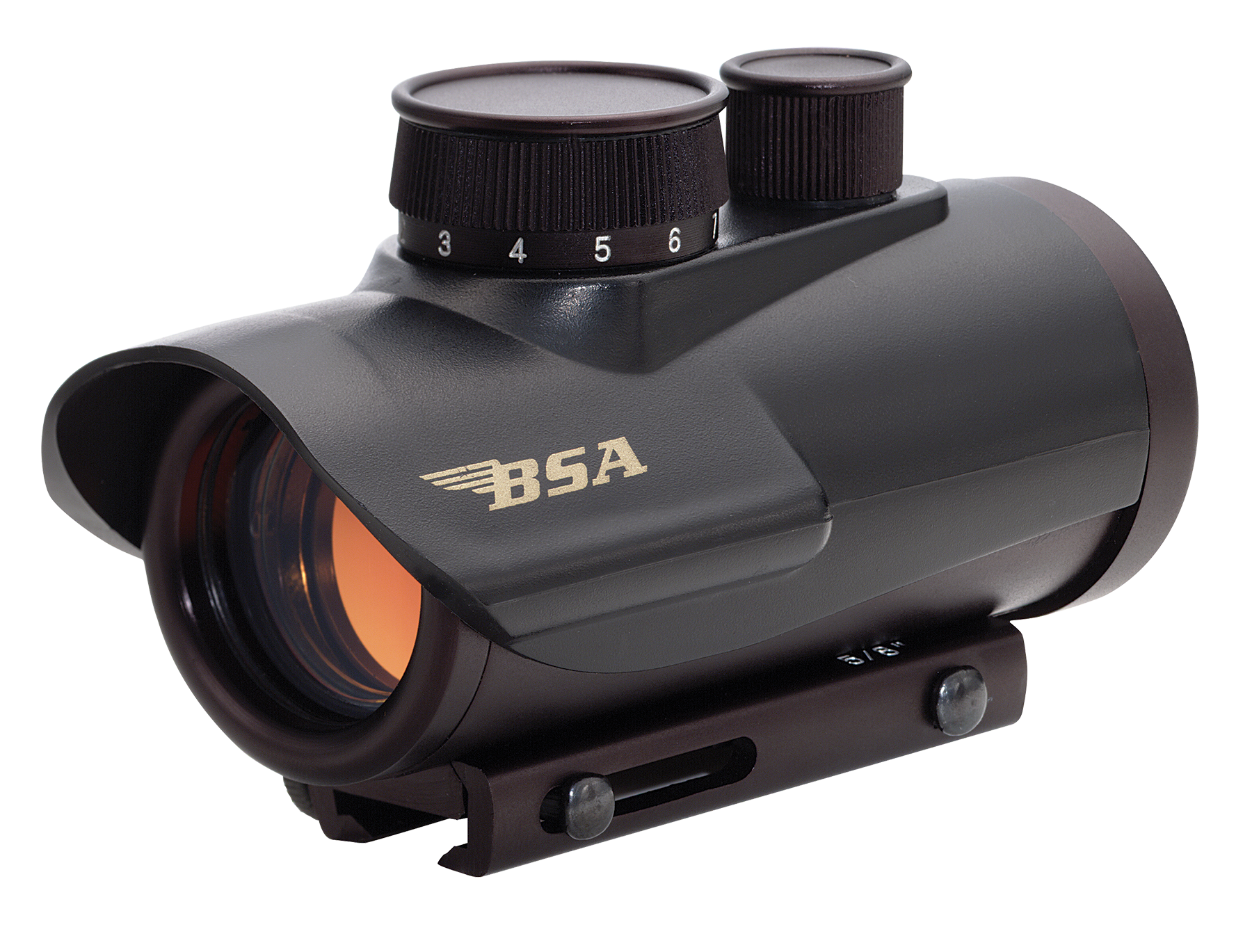 BSA RD30 30mm Red Dot Sight 5 MOA 1x - Matte Black
