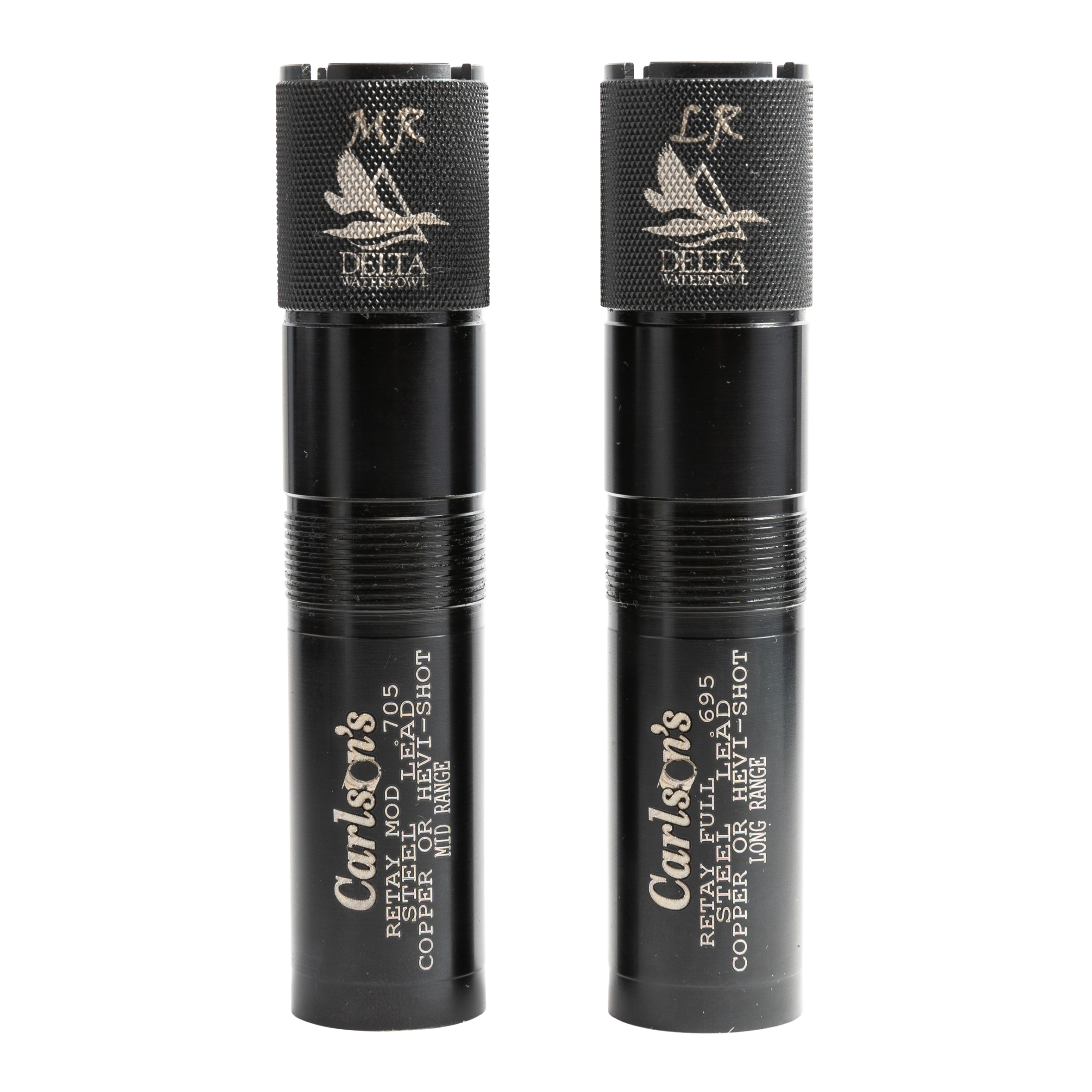 Carlsons Delta Waterfowl Retay 12 Gauge Mid/Long Range 17-4 Stainless Steel Choke Tube 2-Pack