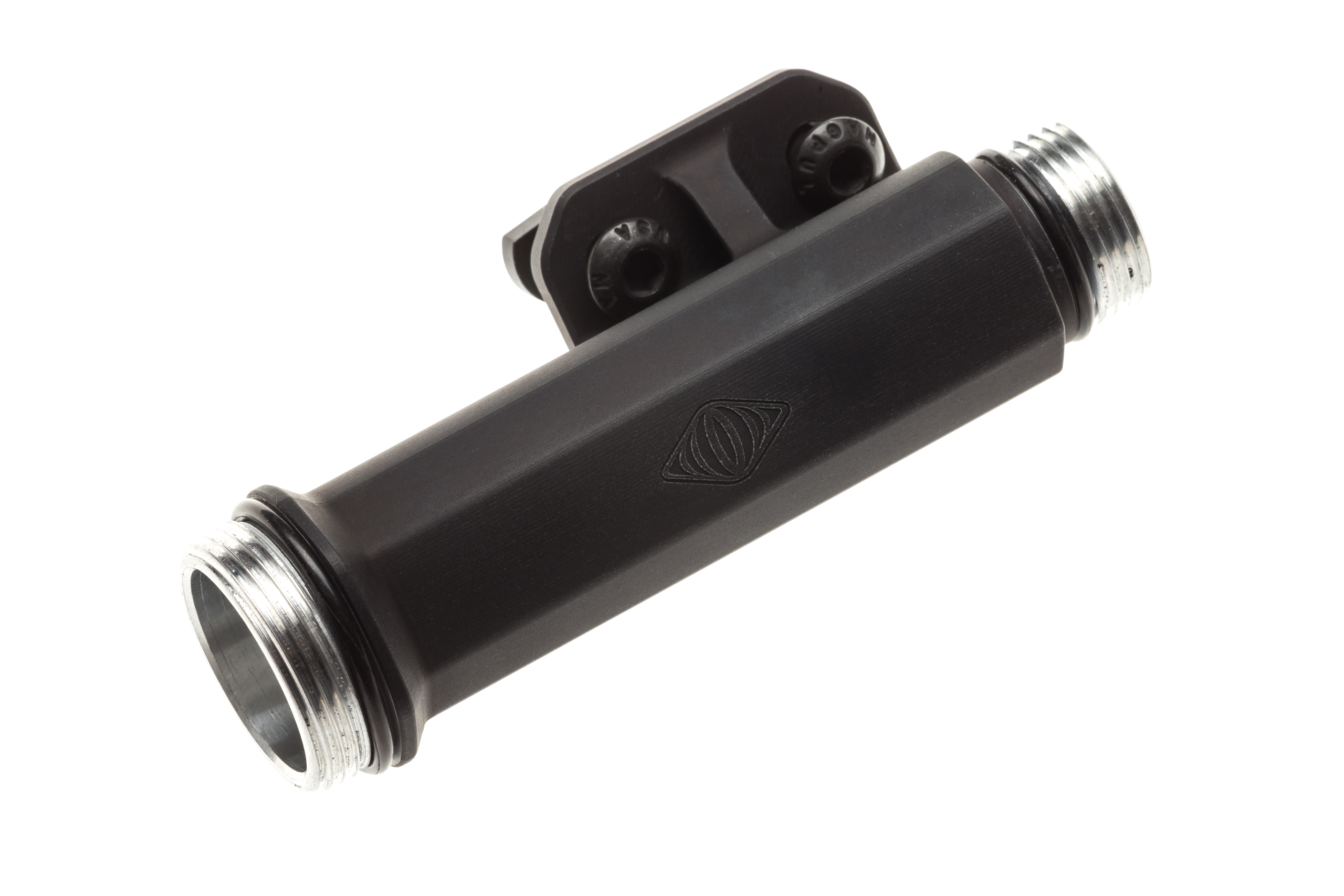 Reptilia Torch 6V/18650 M-LOK Light Body Left Side - Black Anodized