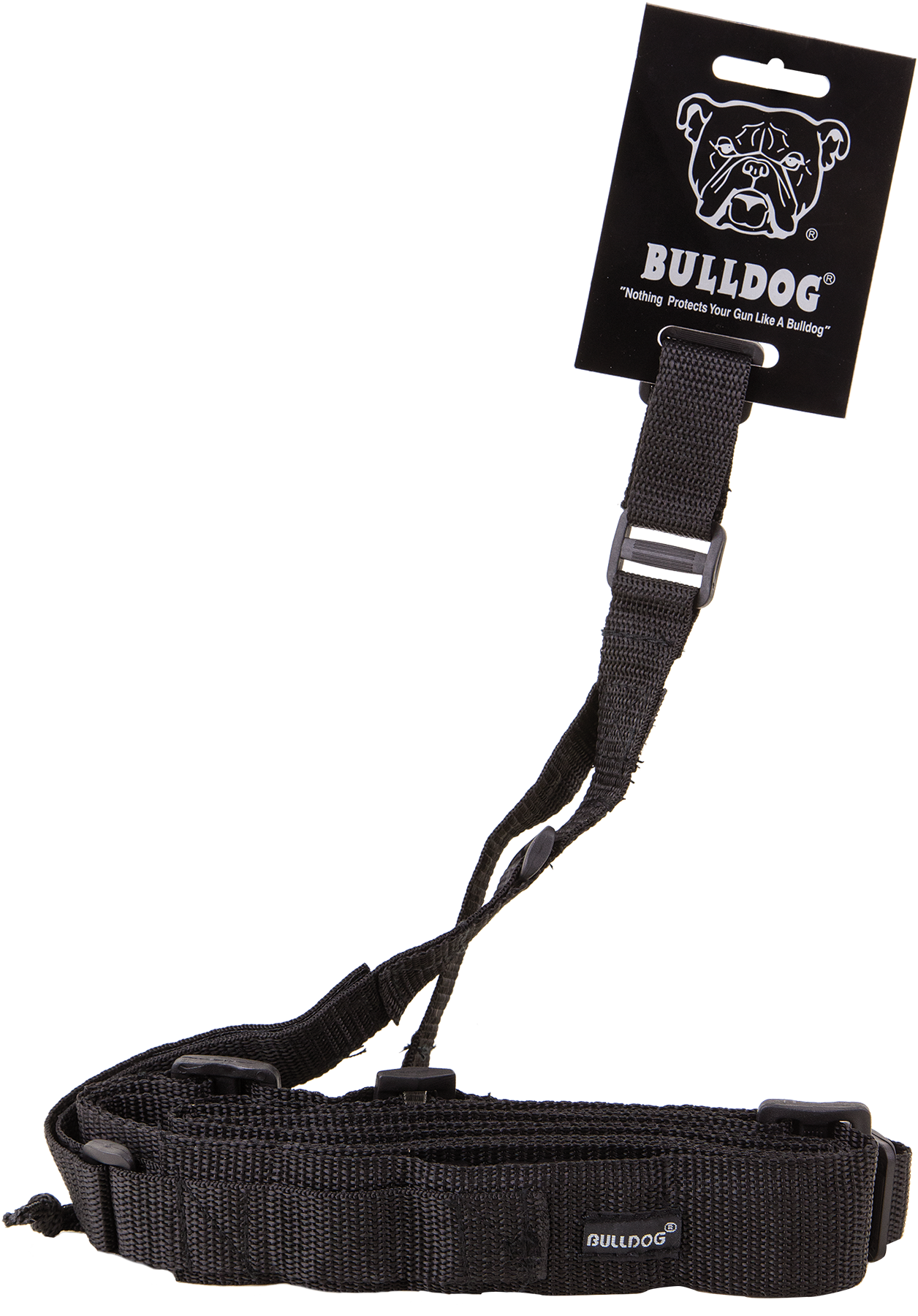Bulldog BD825 Tactical Adjustable 3-Point Sling Black Nylon