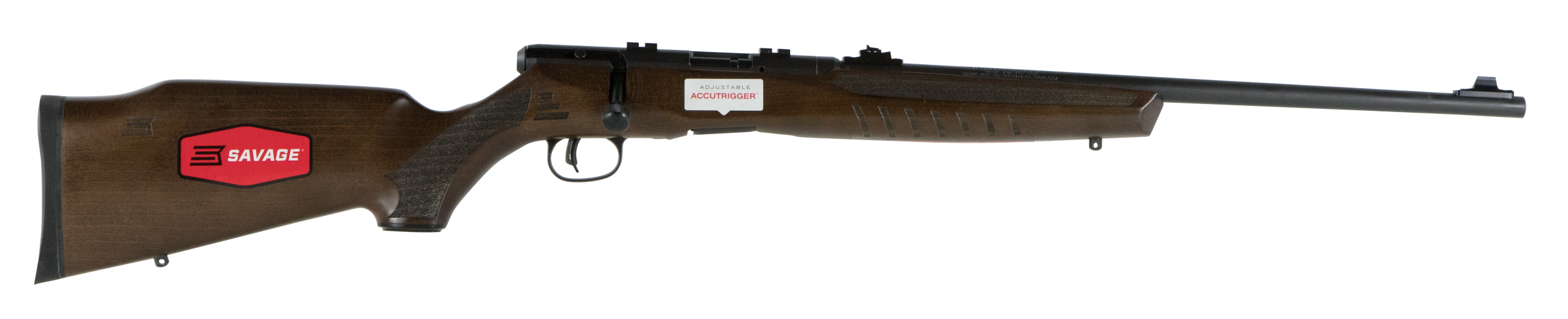 Savage B22 G .22 LR 21" 10+1 Bolt Action Rifle - Walnut Stock