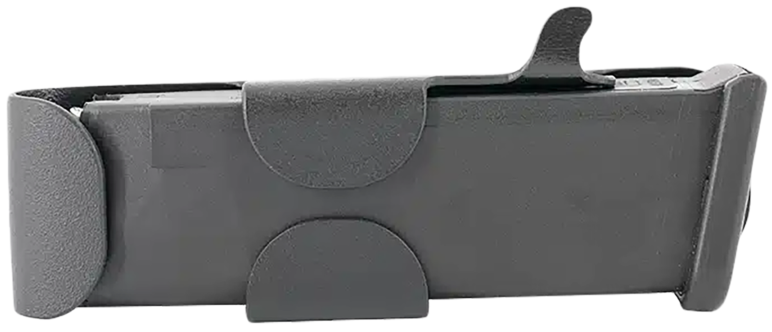 1791 Gunleather Snagmag Single Black Leather Belt-Clip 10-Rd 9mm Luger Glock 43X/48 - Right Hand