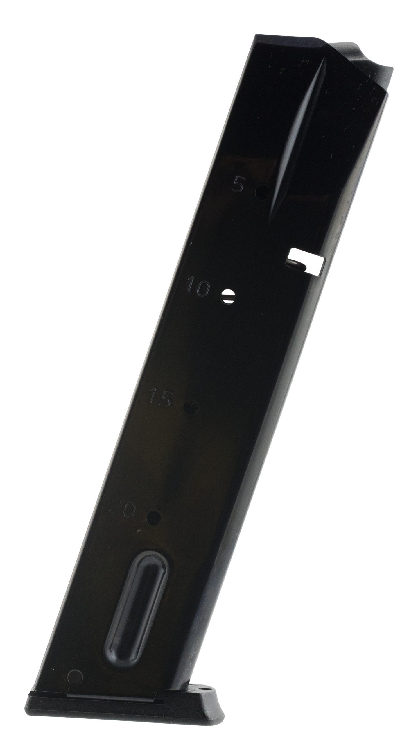 Mec-Gar S&W 659/5900/910/915 9mm Luger 20rd Blued Carbon Steel Magazine