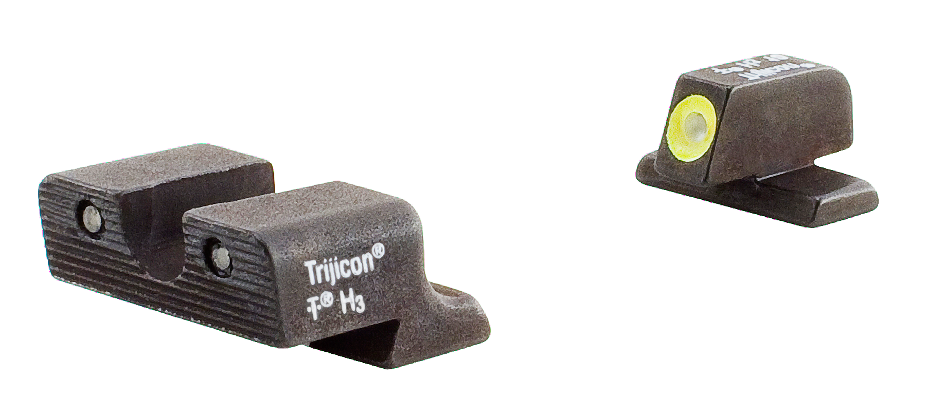 Trijicon 600583 HD Night Sights Green Tritium Yellow Outline Front - Springfield XD/XD-M/XD Mod.2