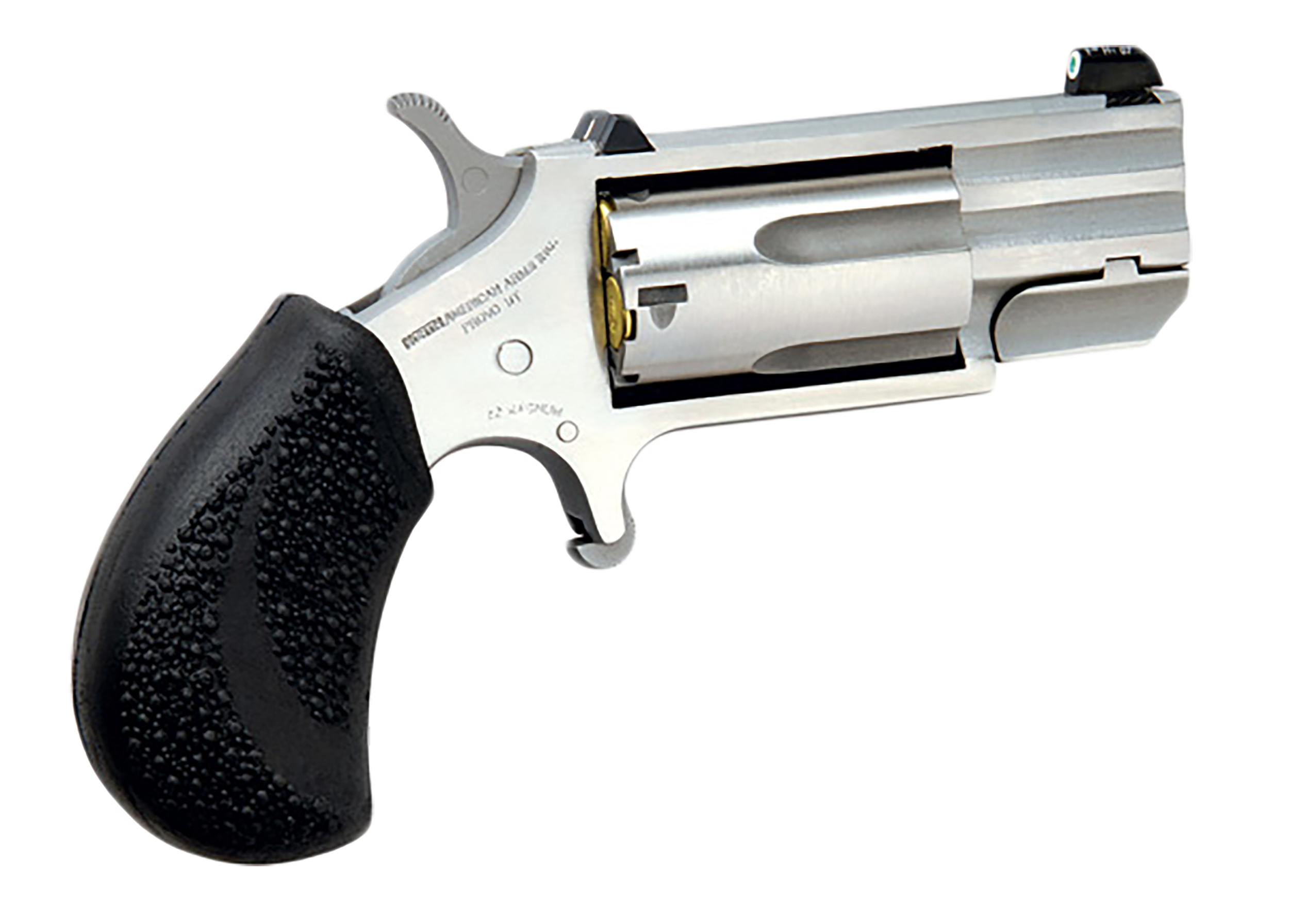 NAA Pug 22 WMR 1" 5-Shot SAO Mini Revolver - Tritium Sights
