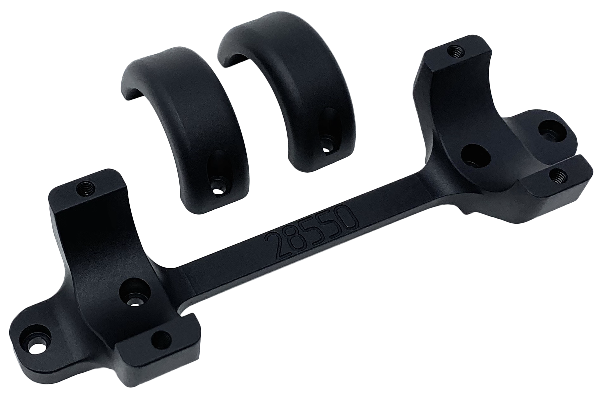 DNZ Game Reaper Tikka T3/T3X 30mm Low Matte Black 1-Piece Scope Mount & Ring Combo