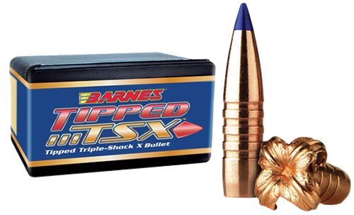 Barnes Bullets Tipped TSX 6.5 Creedmoor 100gr Boat Tail 50/Box