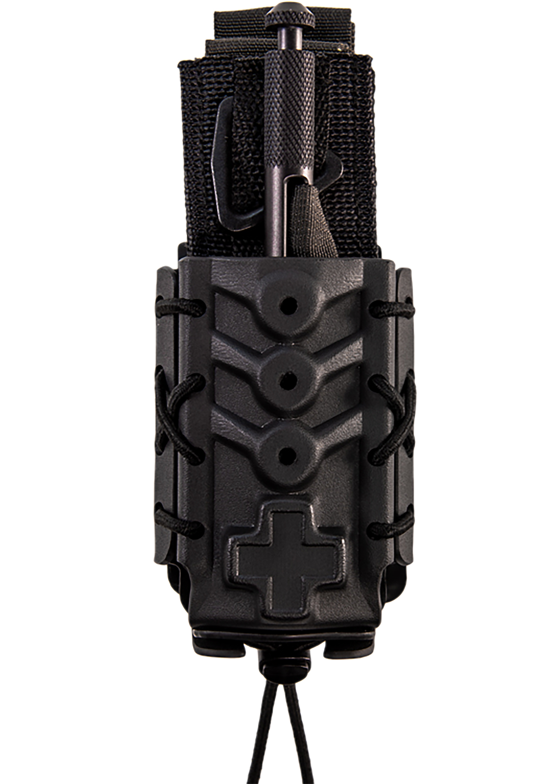 High Speed Gear 11TQK0BK Tourniquet TACO Kydex Black 2" Belt Clip/MOLLE U-Mount