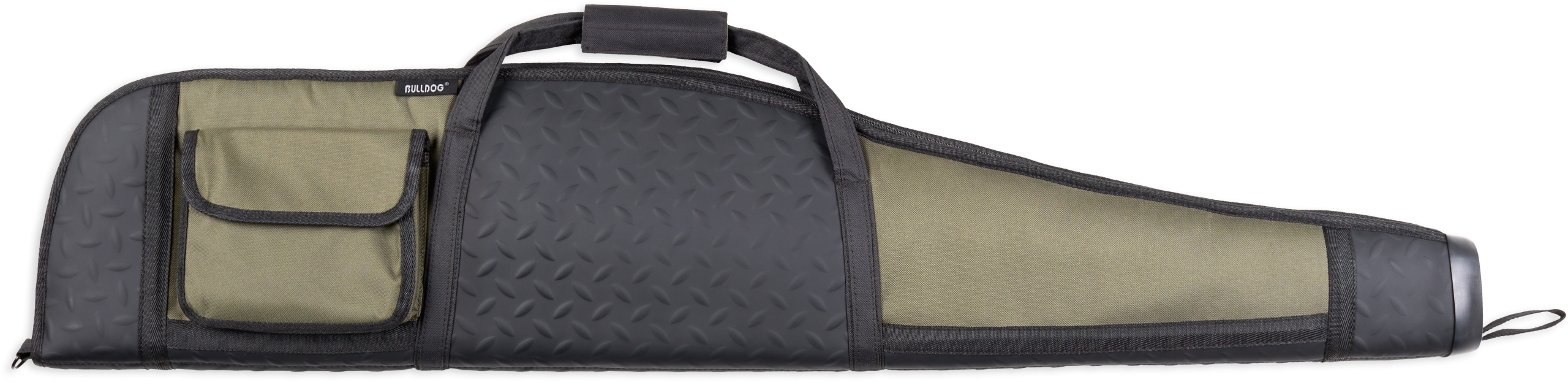 Bulldog BD310 Armor 48" Rifle Case Black/Green Water-Resistant Nylon