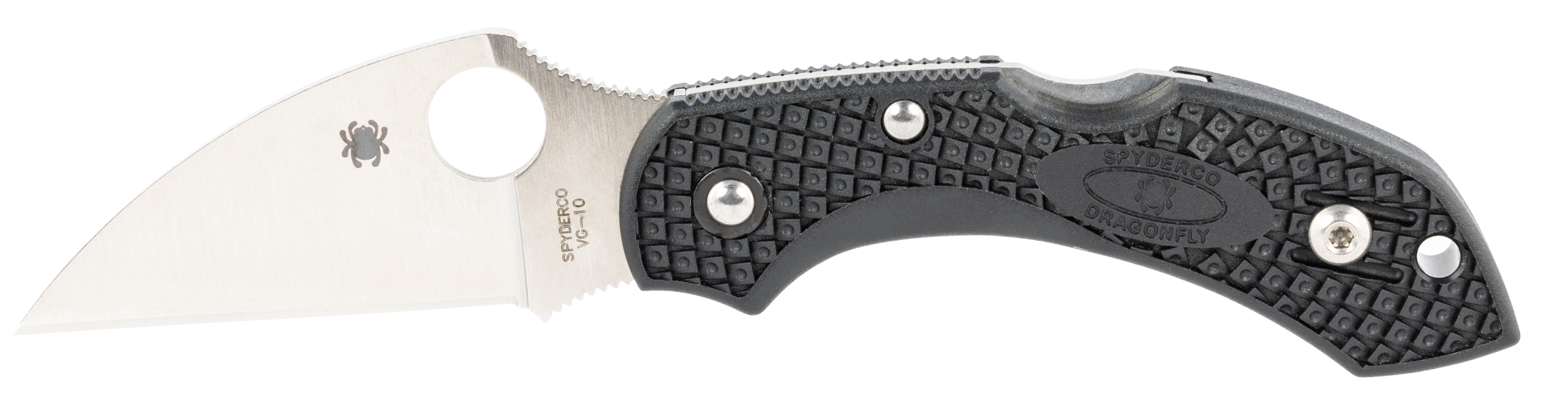 Spyderco Dragonfly 2 Lightweight 2.28" VG-10 Wharncliffe Plain Folding Knife