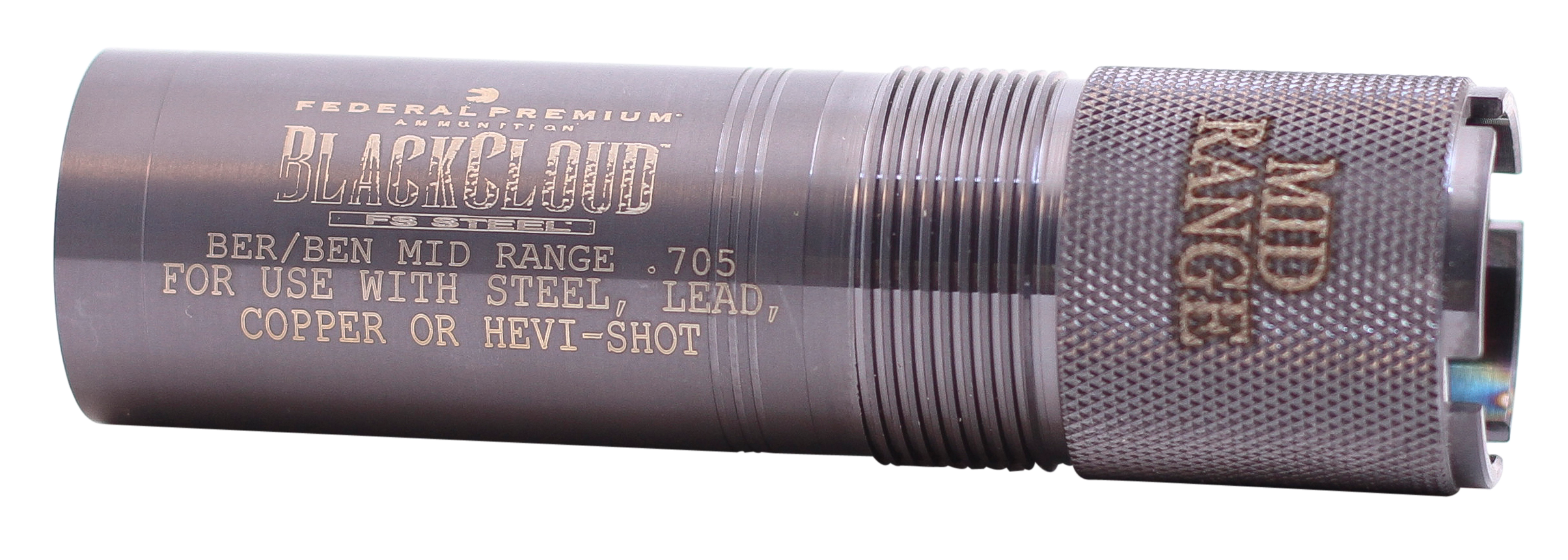 Carlsons Black Cloud Beretta/Benelli Mobil 12 Gauge Mid-Range Steel Titanium Coated Choke Tube