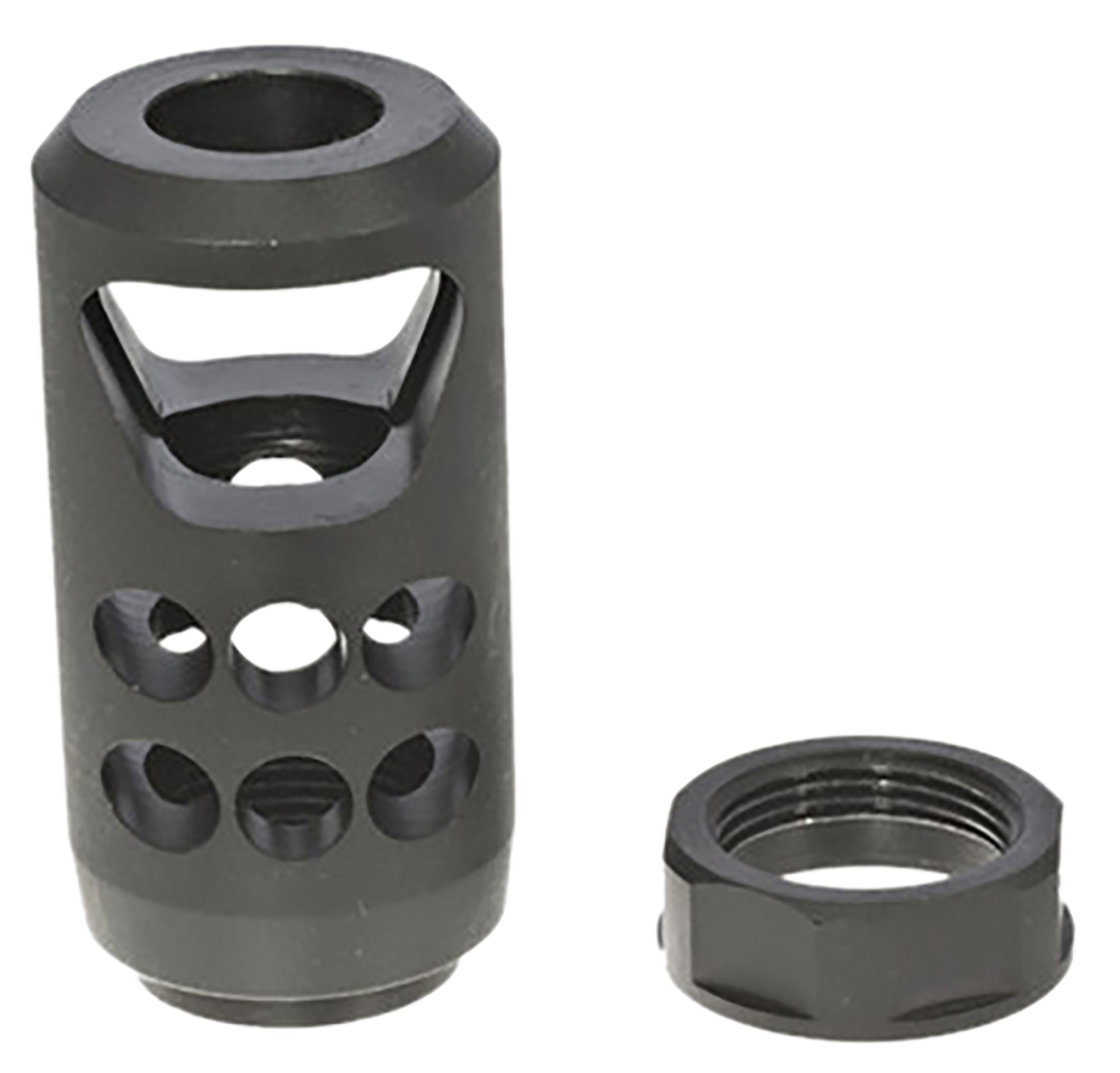 Ruger American Muzzle Brake 11/16x24 Matte Black Alloy Steel 45-70 Gov/450 Bushmaster