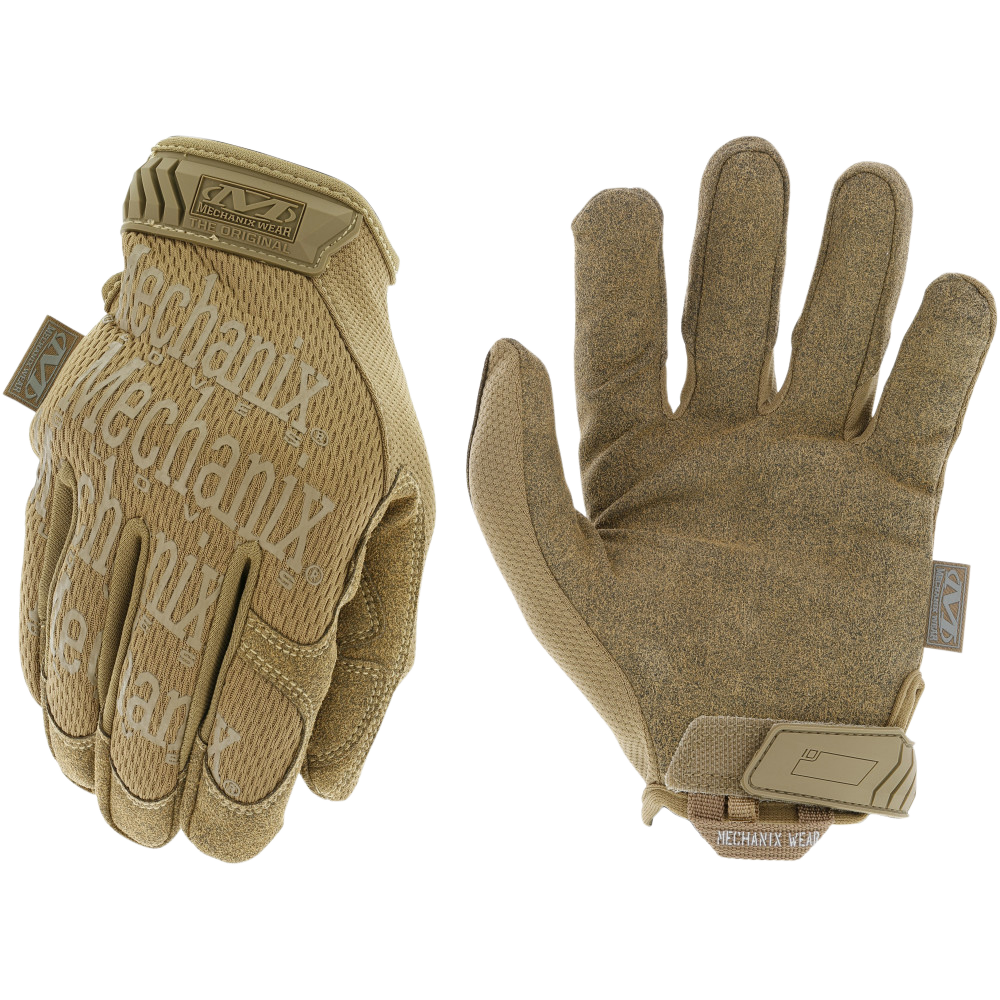 Mechanix Wear Original Coyote Synthetic Leather XL Touchscreen Tactical Gloves