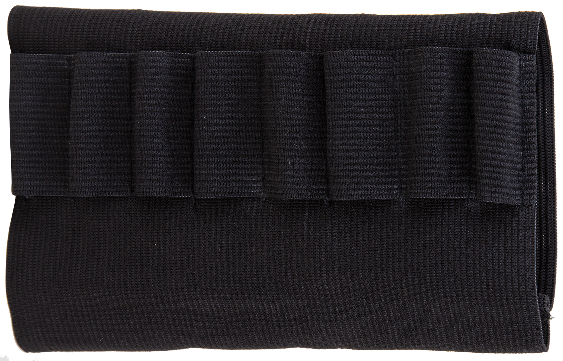 Bulldog WBSR Buttstock Black Cordura 8-Cartridge Rifle Ammo Holder