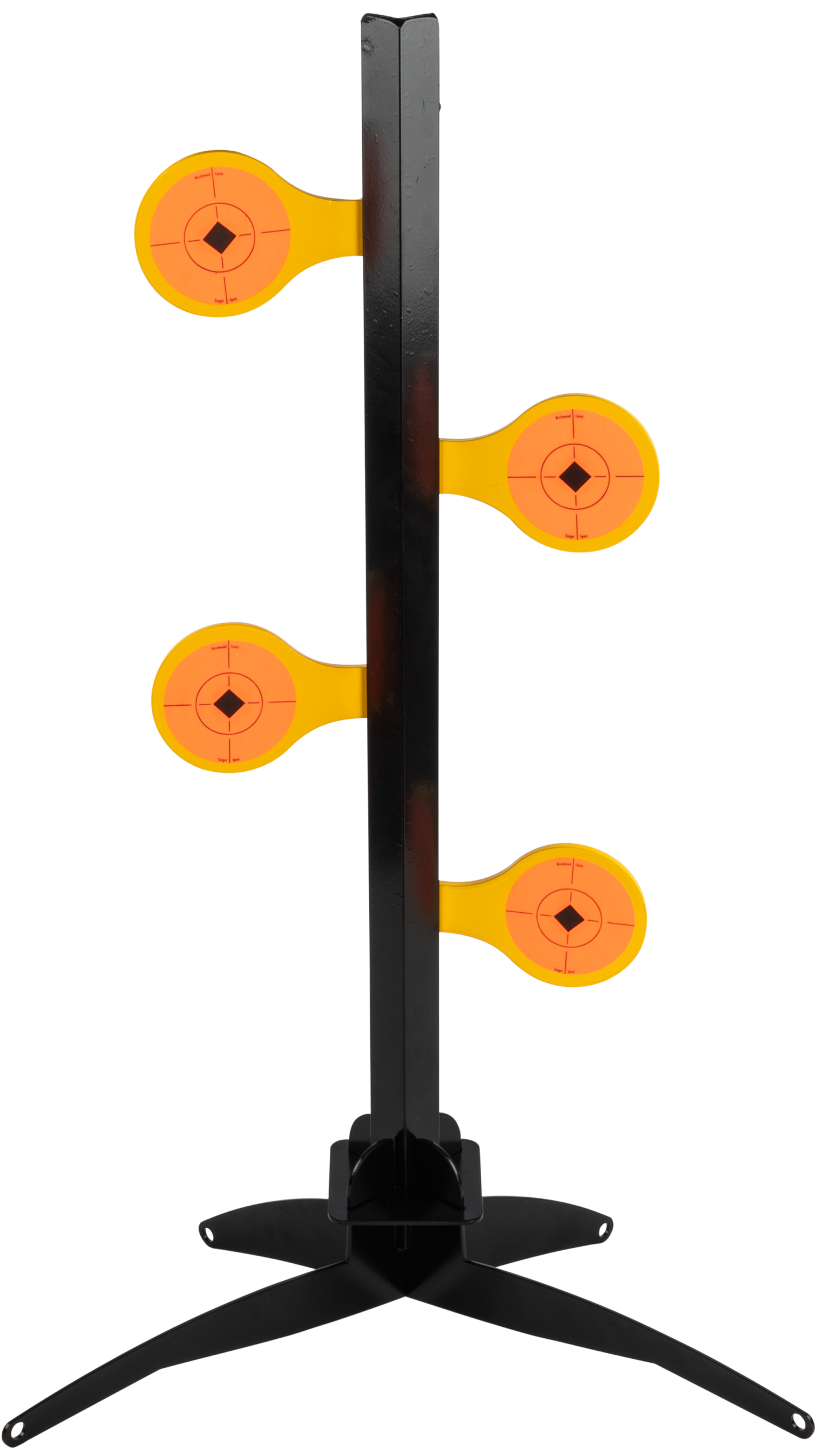 Birchwood Casey World of Targets Dueling Tree 3.5" Rimfire Steel Target - Orange/Yellow