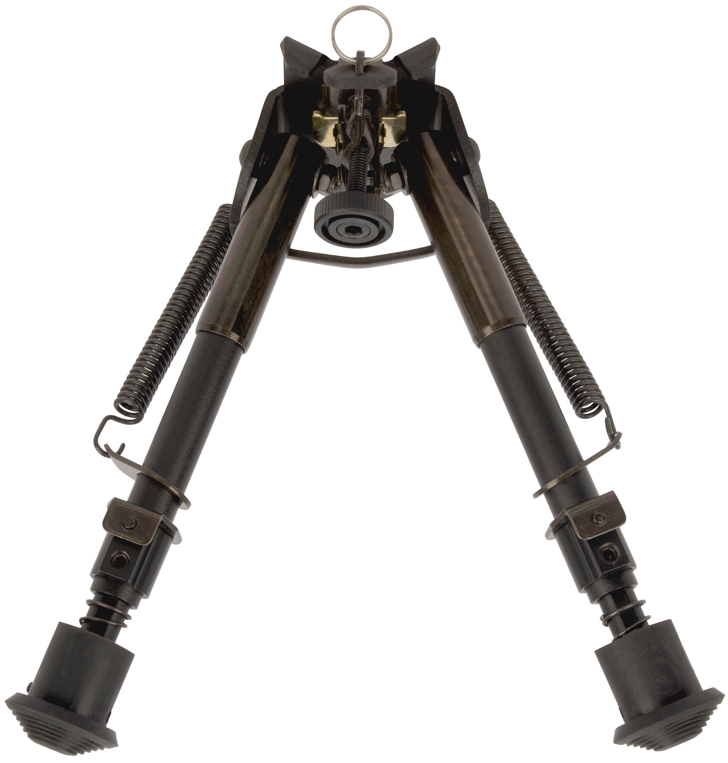 Allen 2207 Bozeman Rifle Bipod Black Aluminum 6-9" Vertical Adjustment Sling Swivel Mount