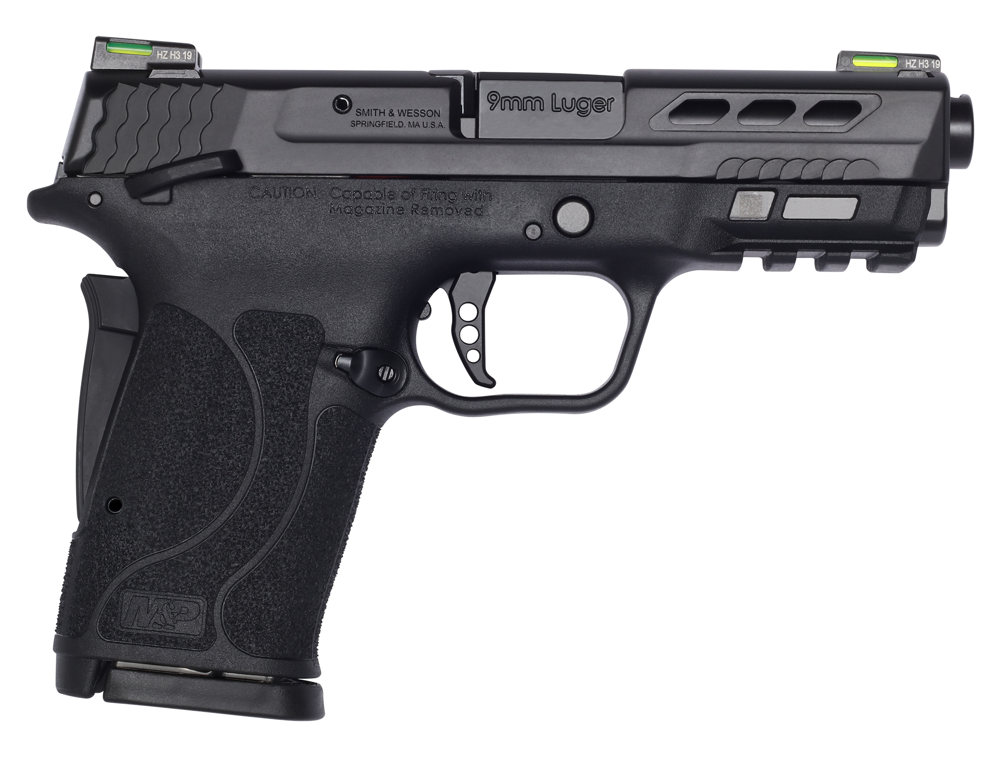 Smith & Wesson PC M&P 9 Shield EZ M2.0 9mm Luger 3.83" 8+1 Ported Semi-Auto Pistol