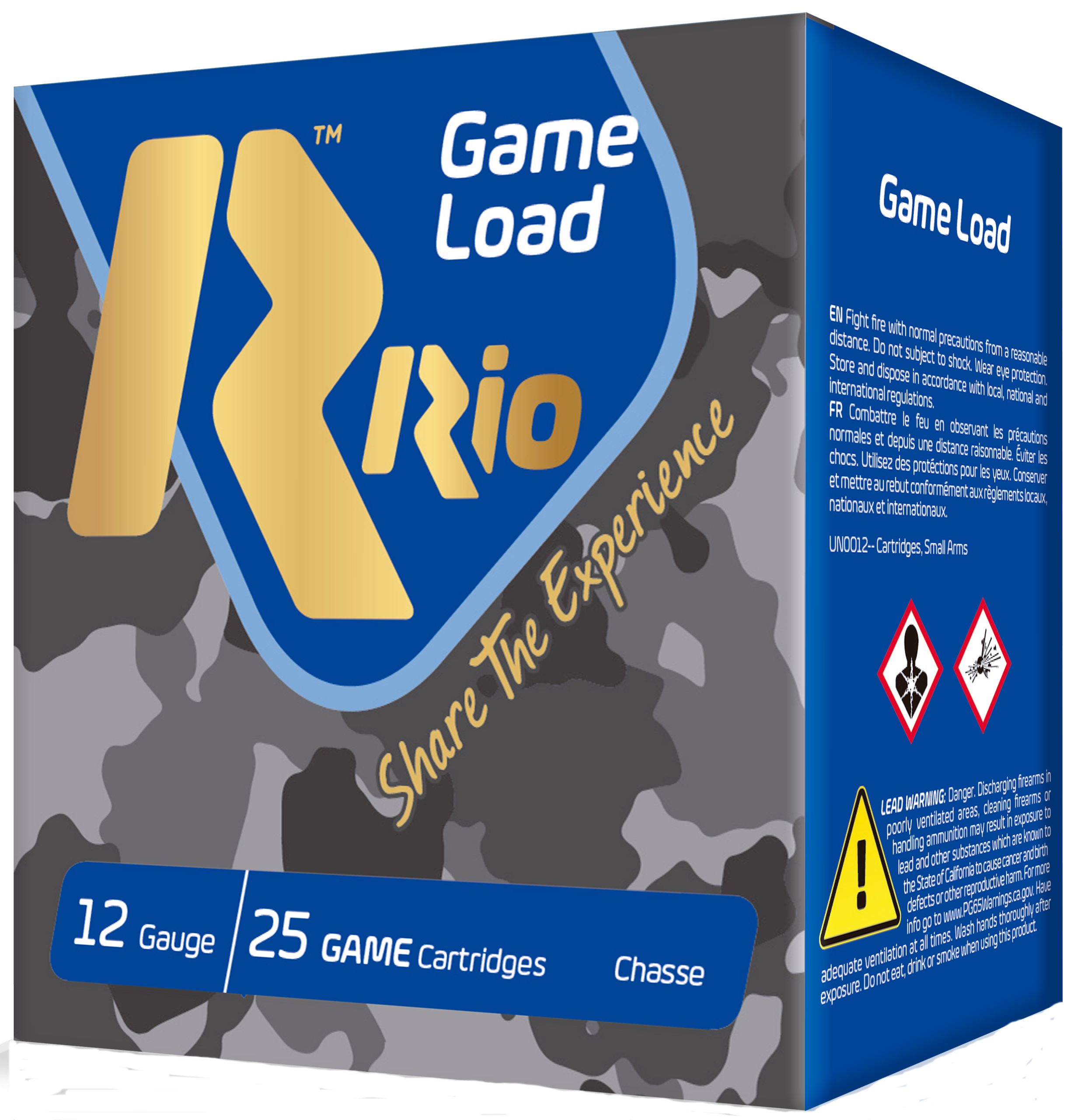 Rio Ammunition Game Load Super Game High Velocity 12 Gauge 2.75" 1-1/8 oz 7.5 Shot - Box or Case