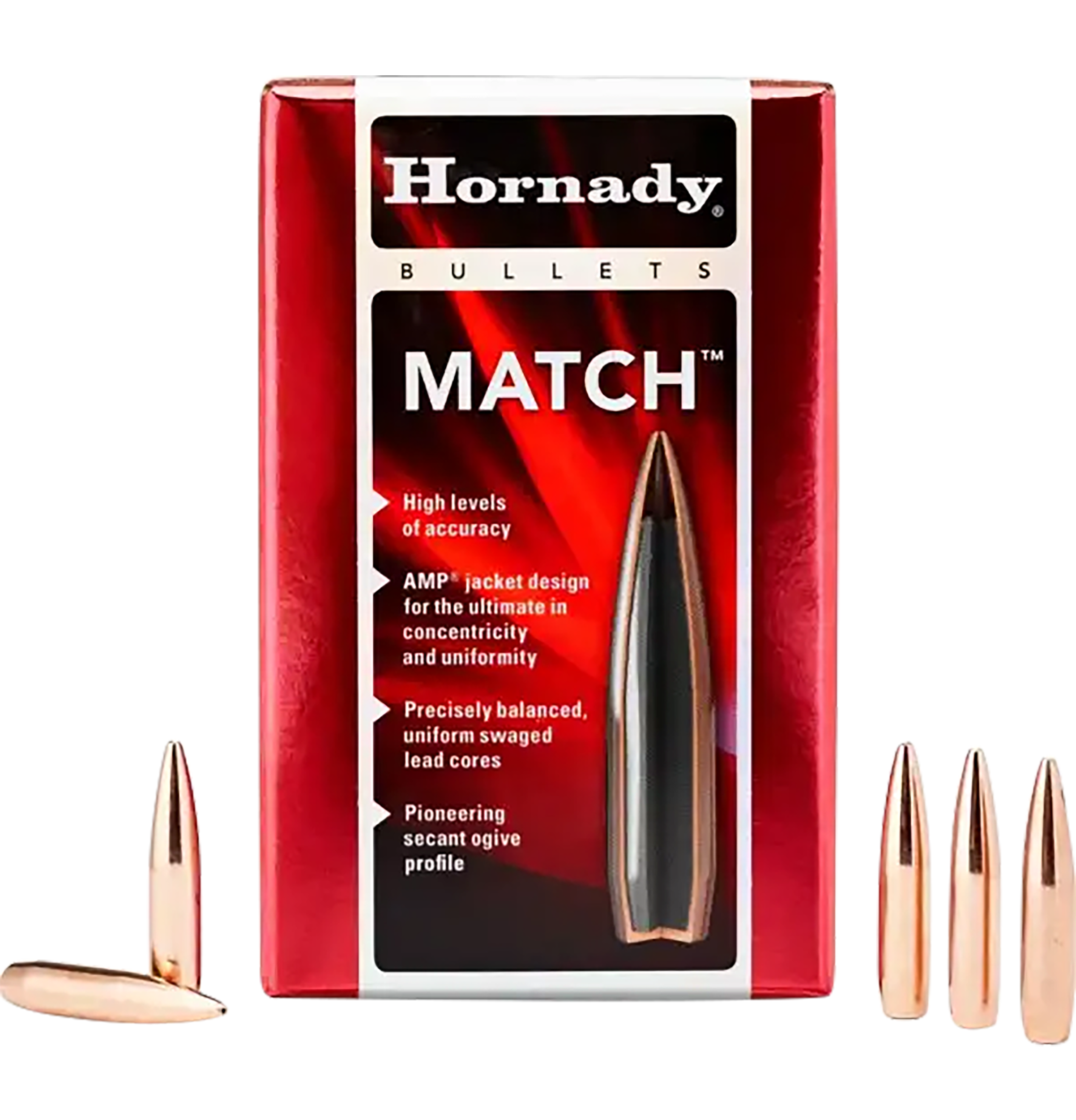 Hornady 2458 Match 6mm .243 105gr BTHP - 100/Box