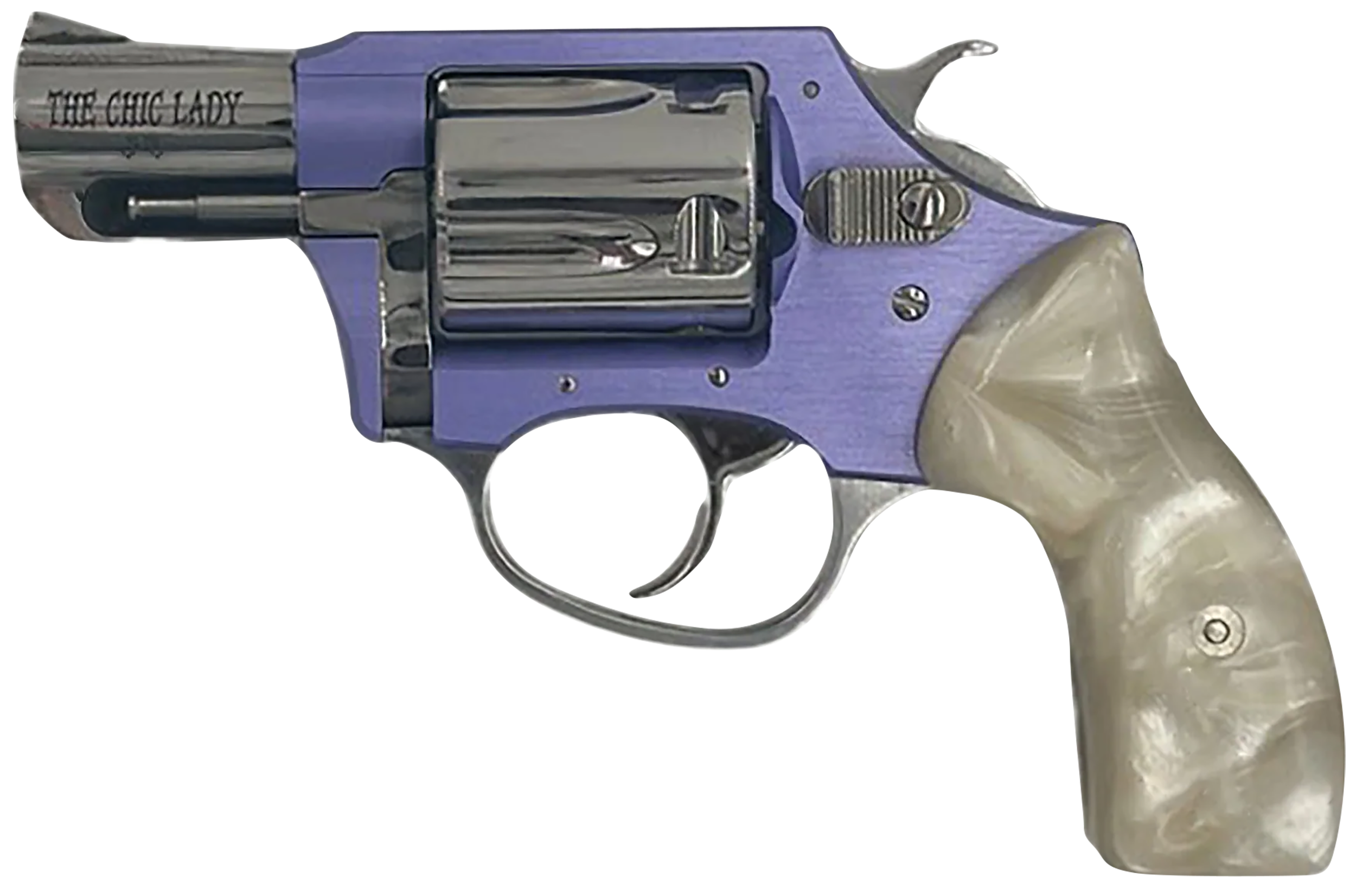 Charter Arms Undercover Lite Chic Lady 38 Special 2" 5-Rd DA/SA Revolver - Lavender Frame / Pearl Grip