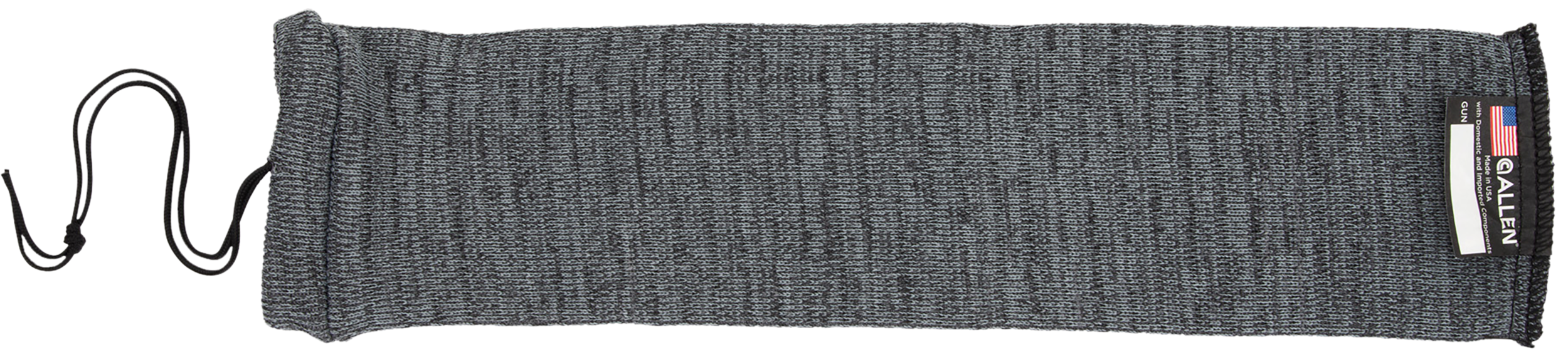 Allen 1314 Knit Handgun Sock 14" Heather Gray Silicone-Treated
