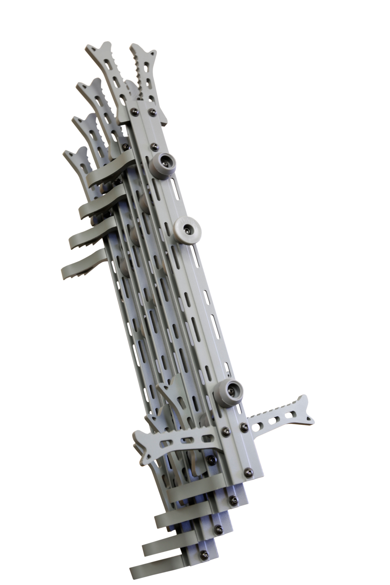 Hawk Helium Climbing Sticks Gray Aluminum 10" W x 20" L 4 Pack