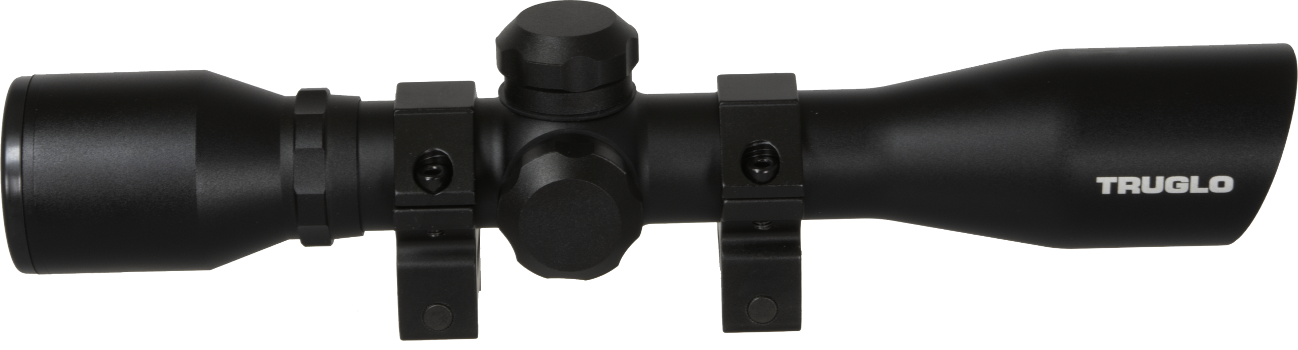 TruGlo Compact 4x 32mm 1" Tube Diamond Reticle Scope - Matte Black