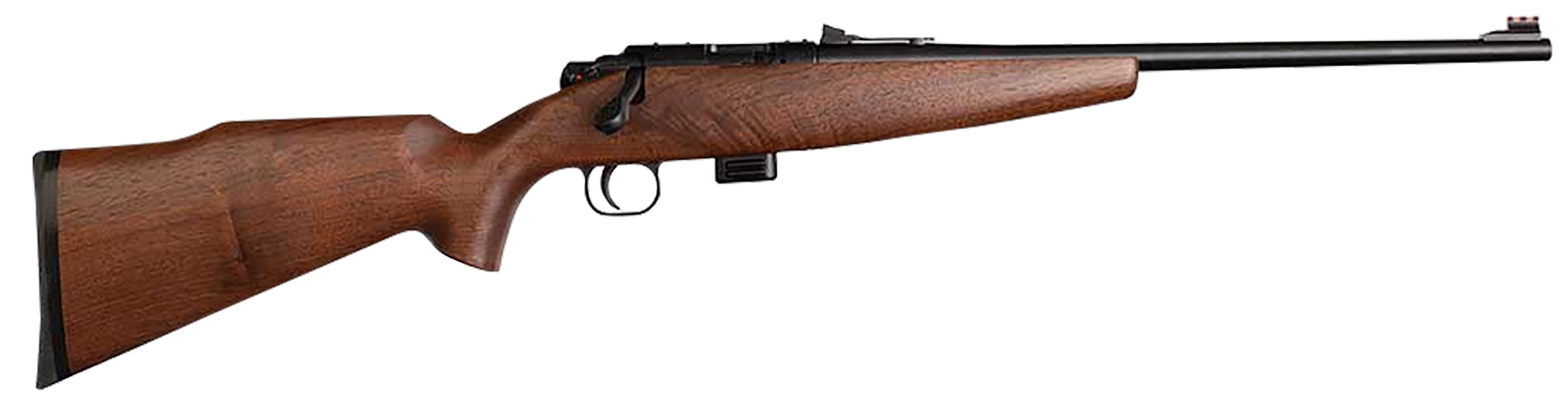 Crickett KSA20411 Model 722 Sporter Compact 22 LR 16.25" 7+1 Bolt Action Rifle - Walnut Stock