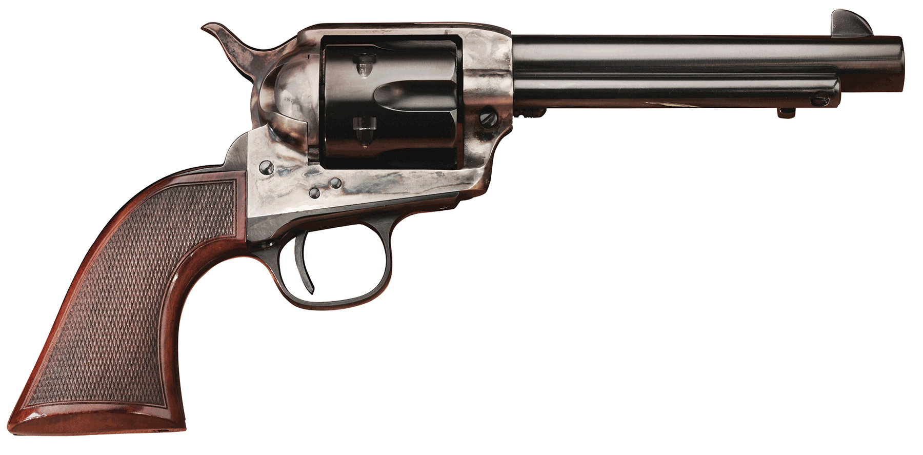 Taylor's & Company Smoke Wagon Deluxe 45 Colt (LC) 4.75" 6-Rd SAO Revolver
