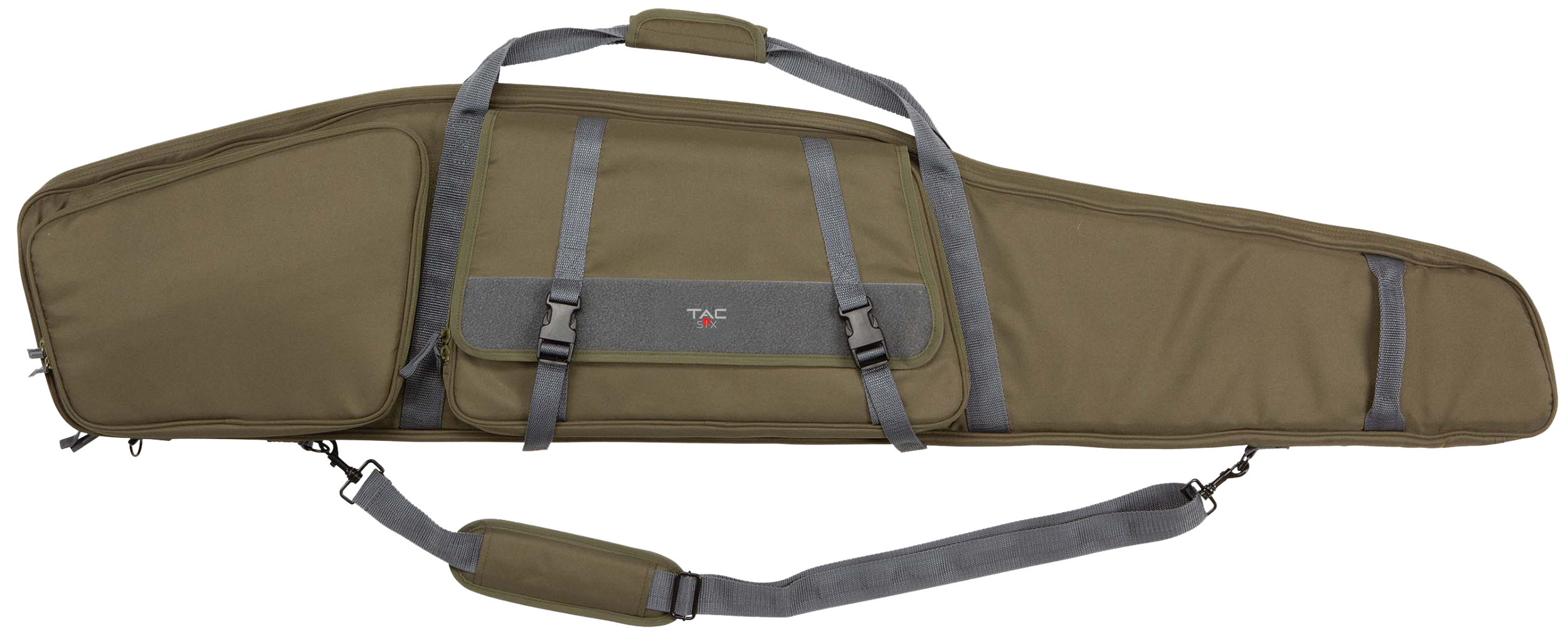Tac Six Garrison 55" Rifle Case OD Green 600D Polyester Foam Padded Lockable