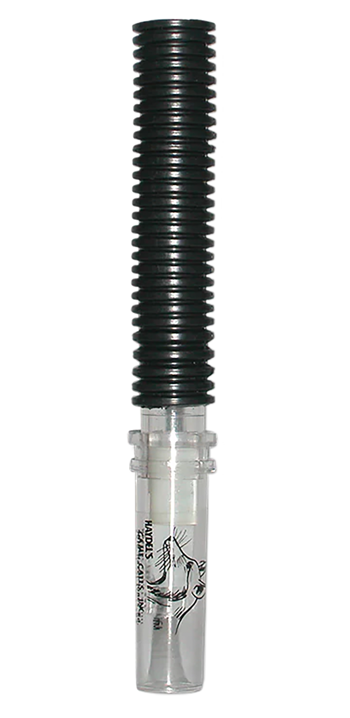 Haydels CH92 Coyote Howler Predator Call Clear/Black Plastic