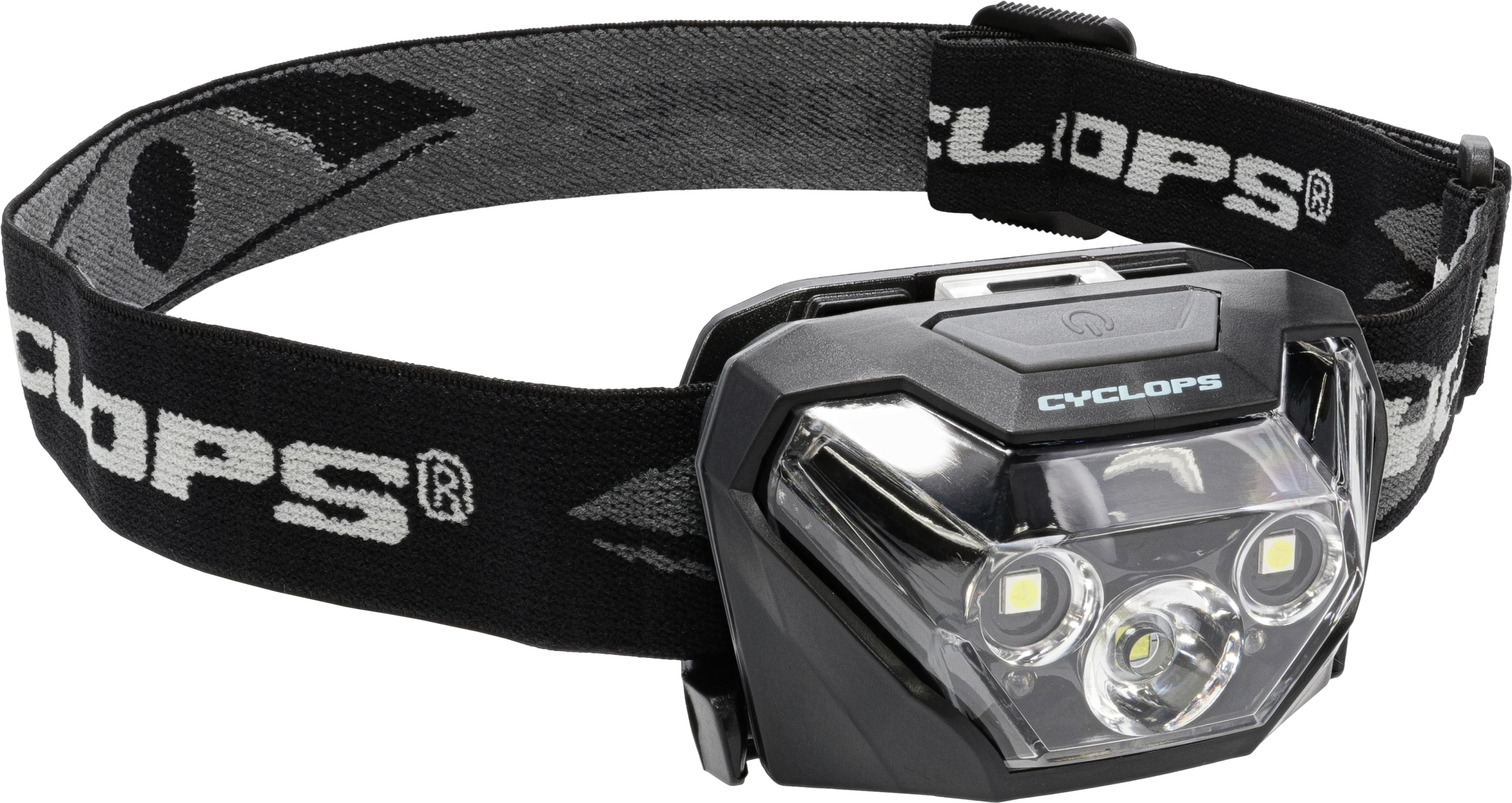 Cyclops HL500 500 Lumen 5W CREE LED Headlamp Red/White LED Black