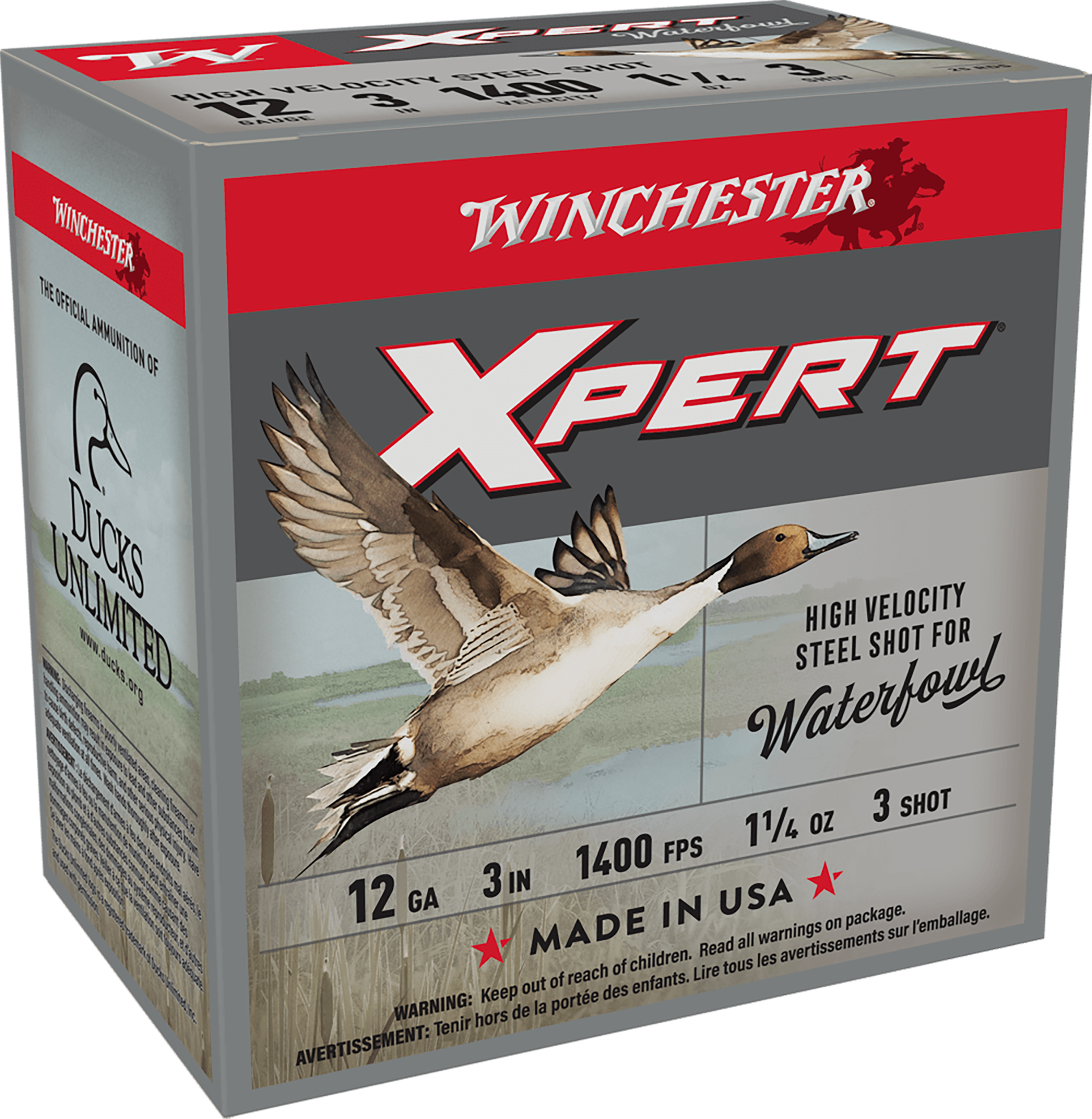 Winchester Ammo Super X Xpert High Velocity 12 Gauge 3" 1-1/4 oz #3 Shot 25 Rd - Box or Case
