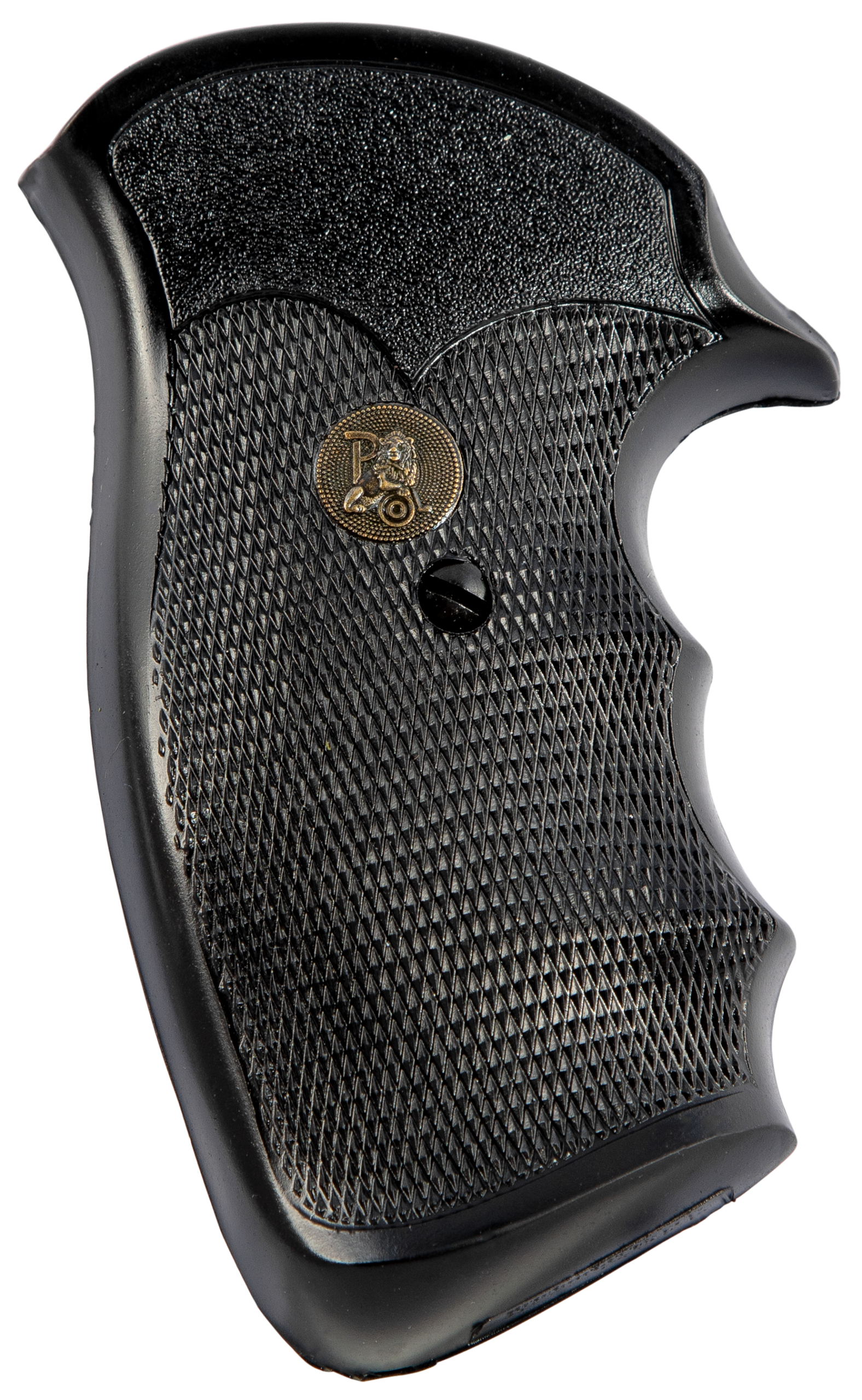 Pachmayr Gripper Pistol Grip Checkered Black Rubber w/Finger Grooves for Ruger Security-Six