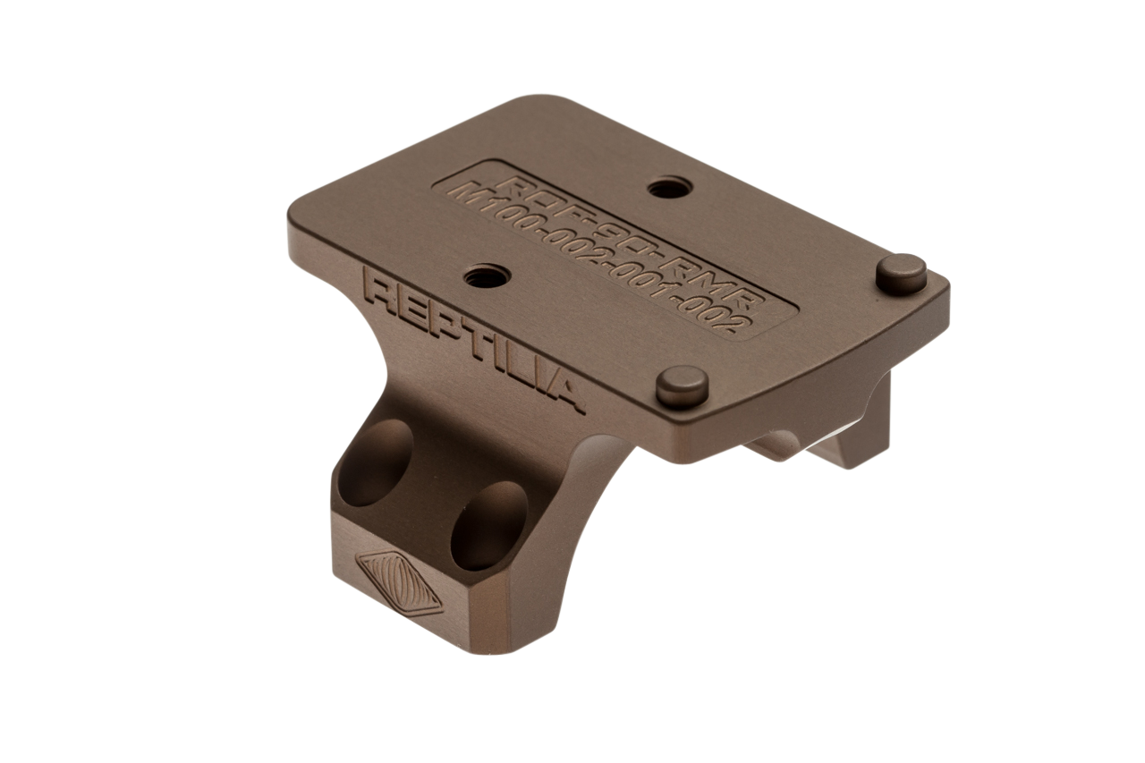 Reptilia ROF-90 30mm Geissele Super Precision Trijicon RMR/SRO Red Dot Mount - Flat Dark Earth Anodized