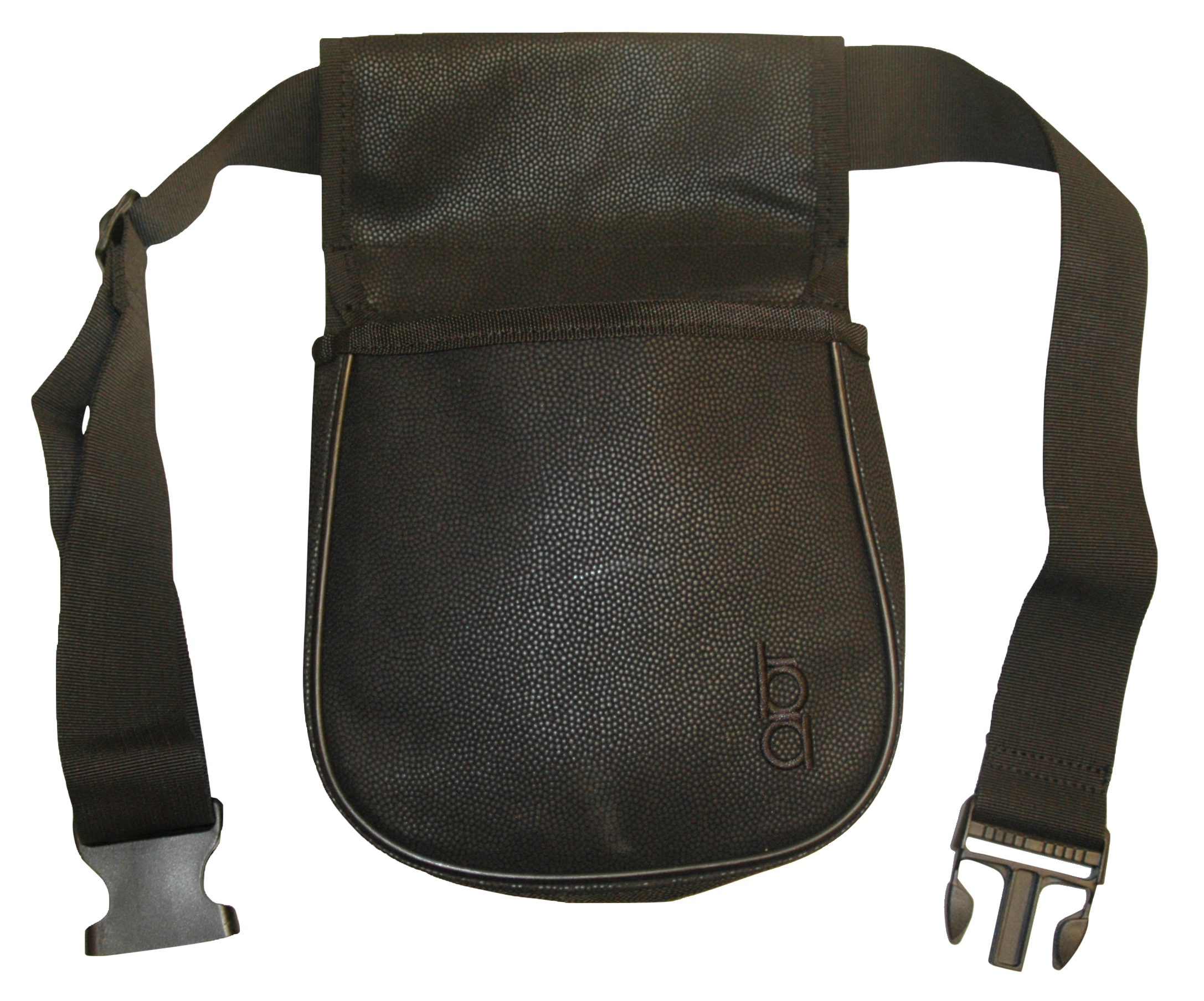 Bob Allen 23284 Classic Divided Shell Pouch Leather 50rd Belt Mount 26-50 in