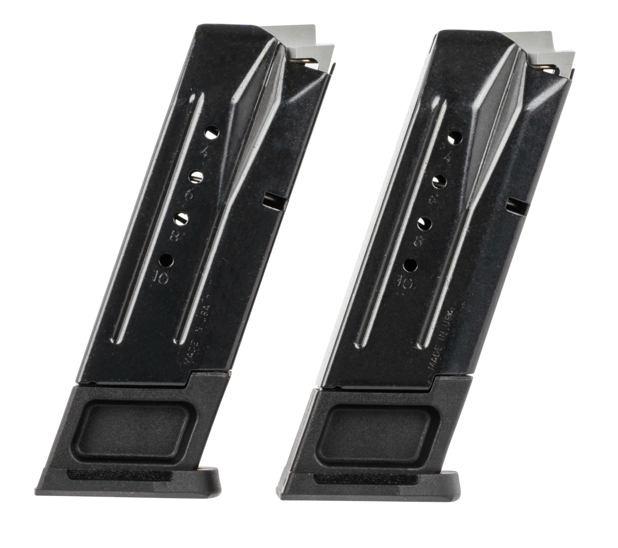 Ruger Security-9 9mm Luger 10rd Black Oxide Steel Pistol Magazine - Value Pack (2 Per Pack)